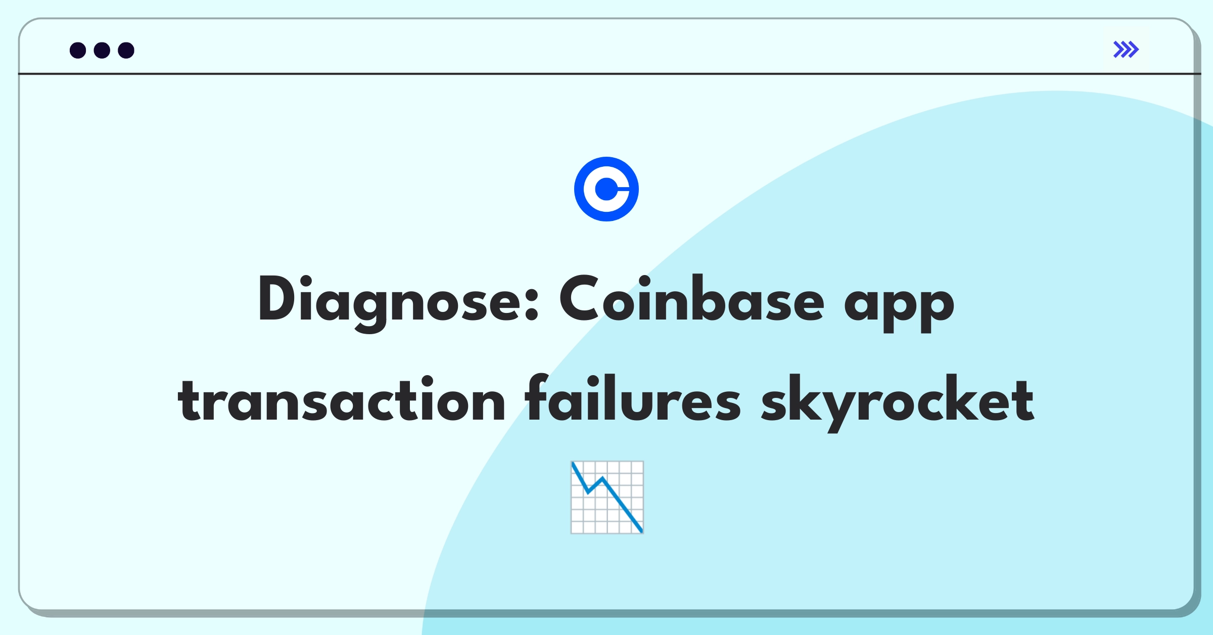 Product Management Root Cause Analysis Question: Investigating sudden increase in Coinbase mobile app transaction failures