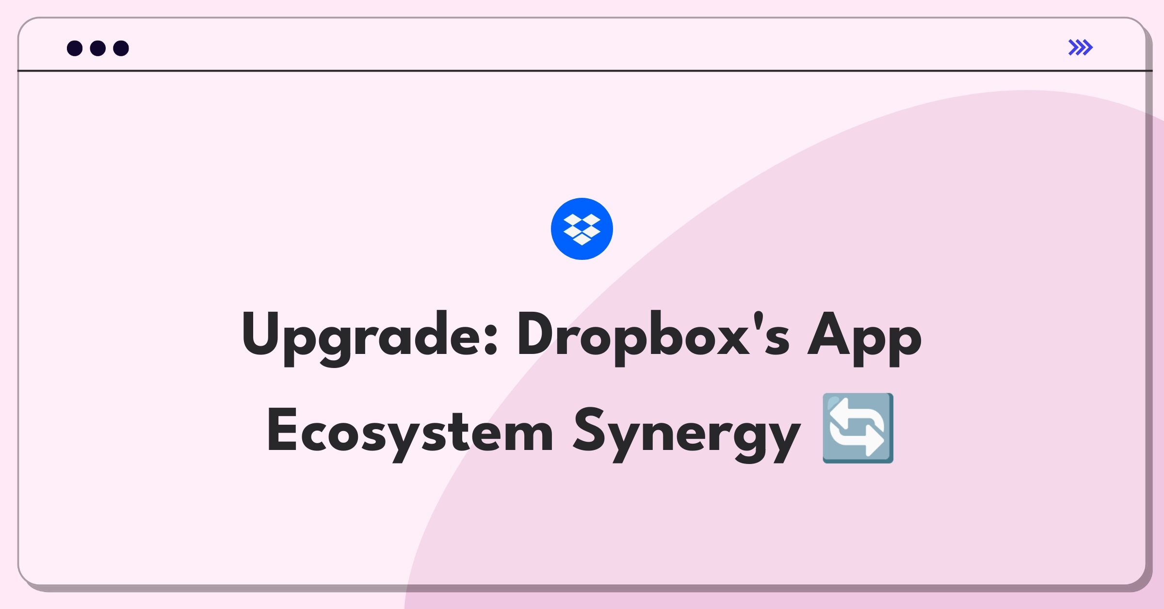 Product Management Improvement Question: Enhancing Dropbox's integration with third-party productivity applications