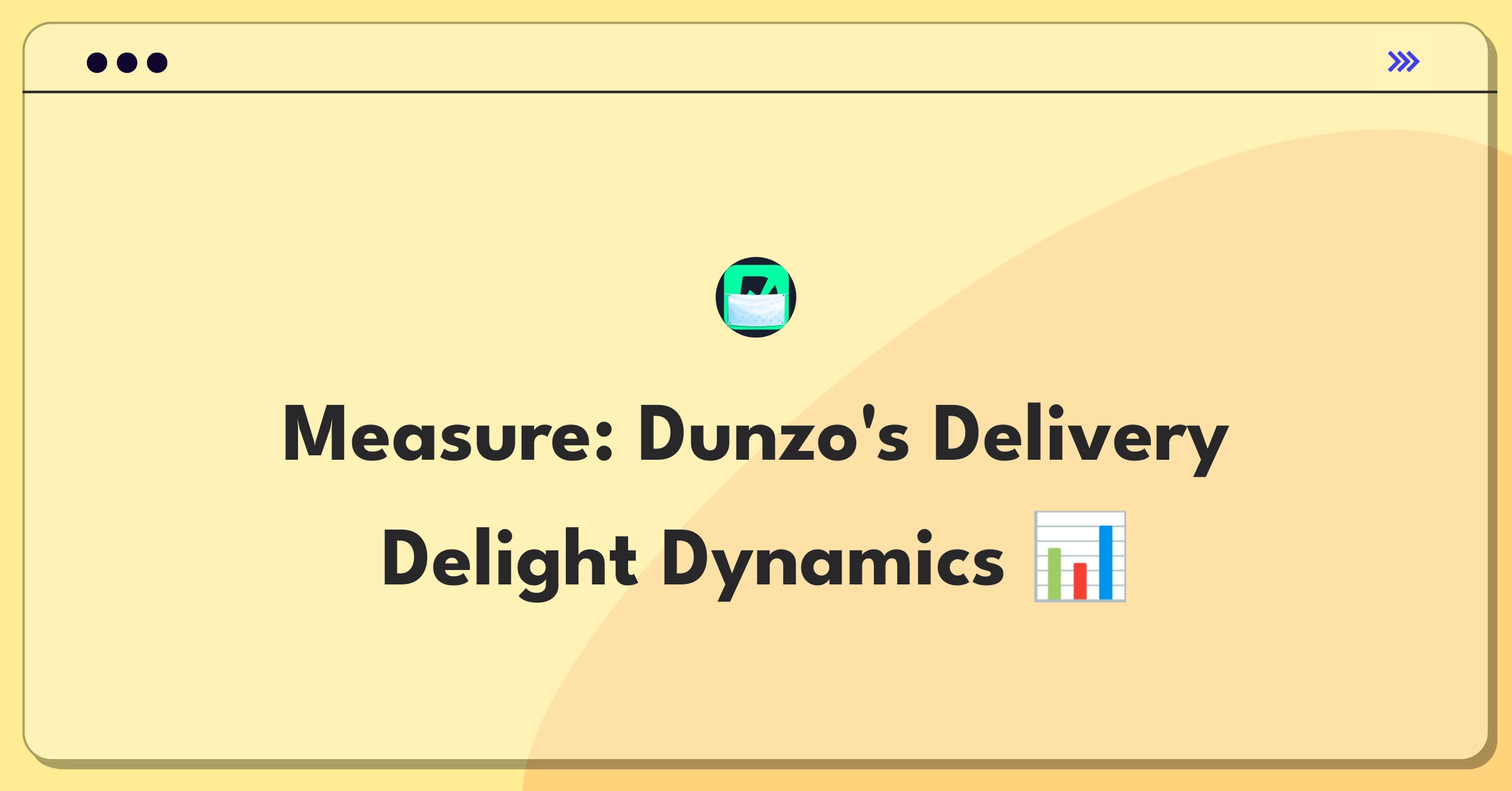 Product Management Analytics Question: Defining success metrics for Dunzo's on-demand delivery service