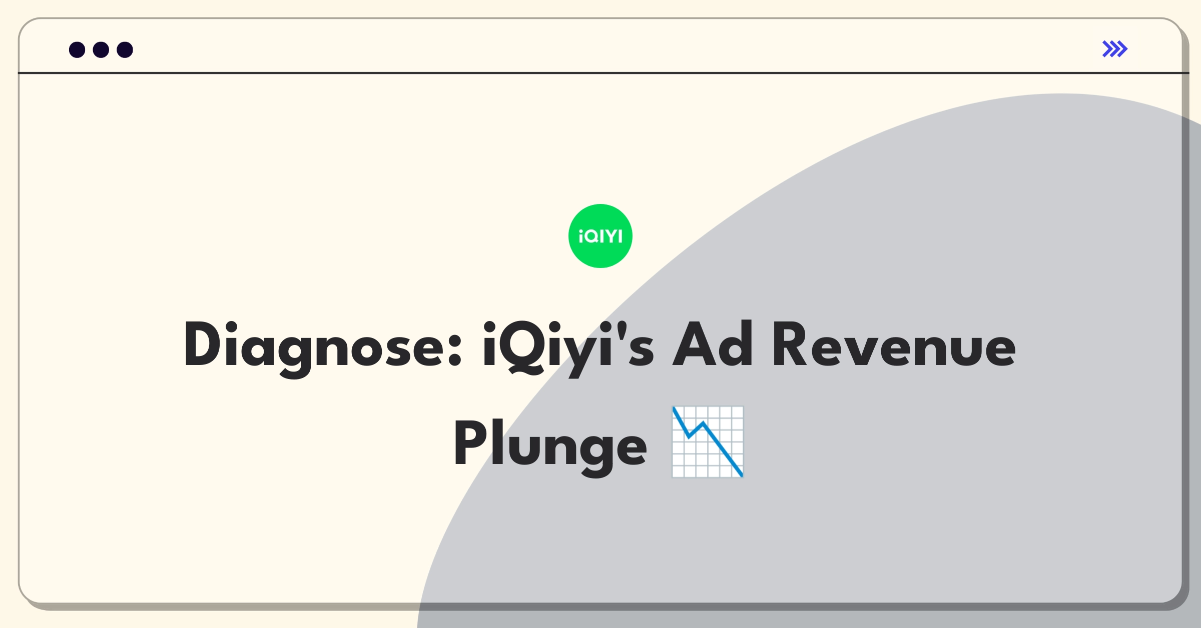 Product Management Root Cause Analysis Question: Investigating sudden ad revenue decrease for streaming service