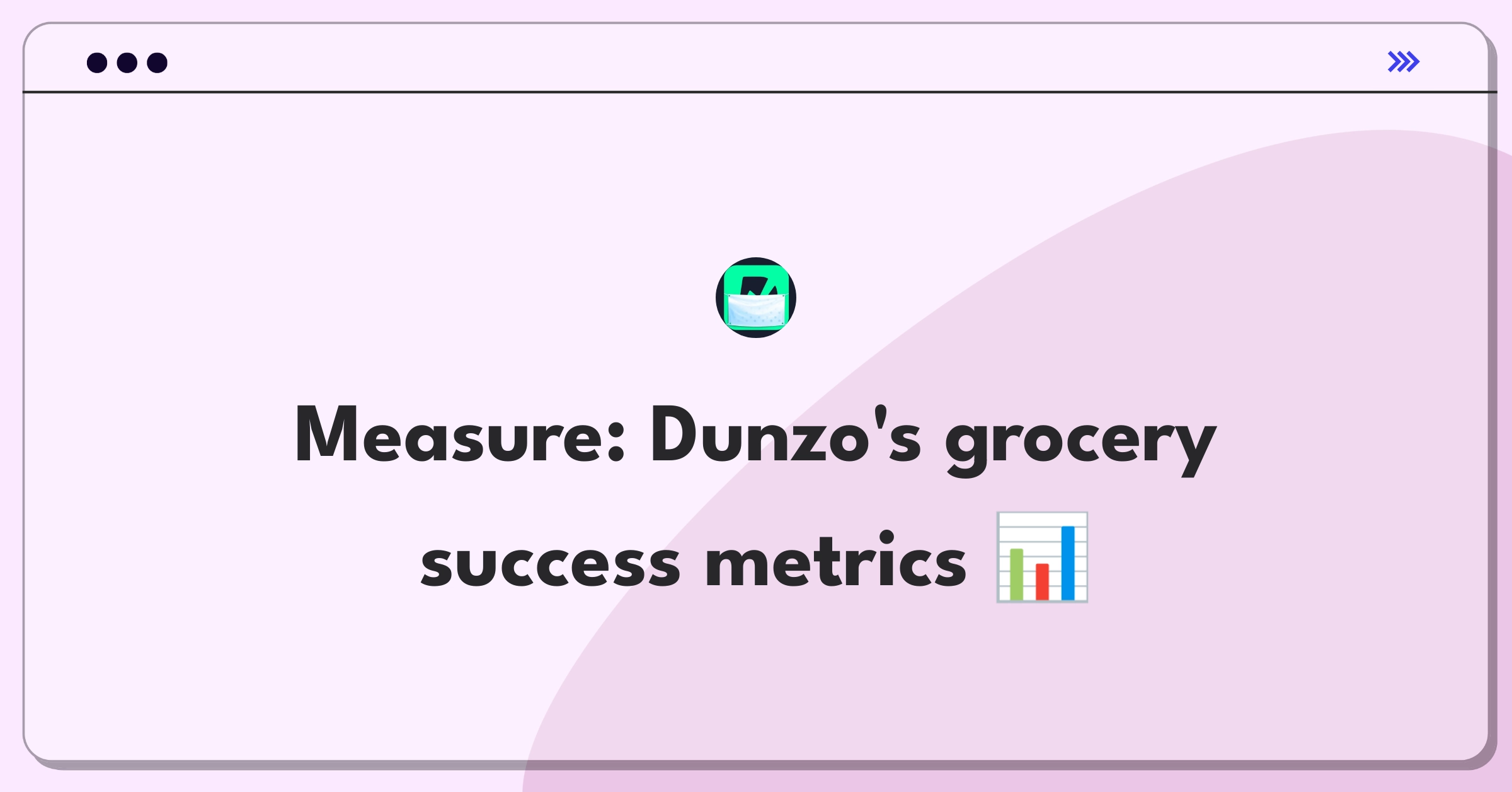 Product Management Success Metrics Question: Evaluating Dunzo's grocery ordering service performance indicators