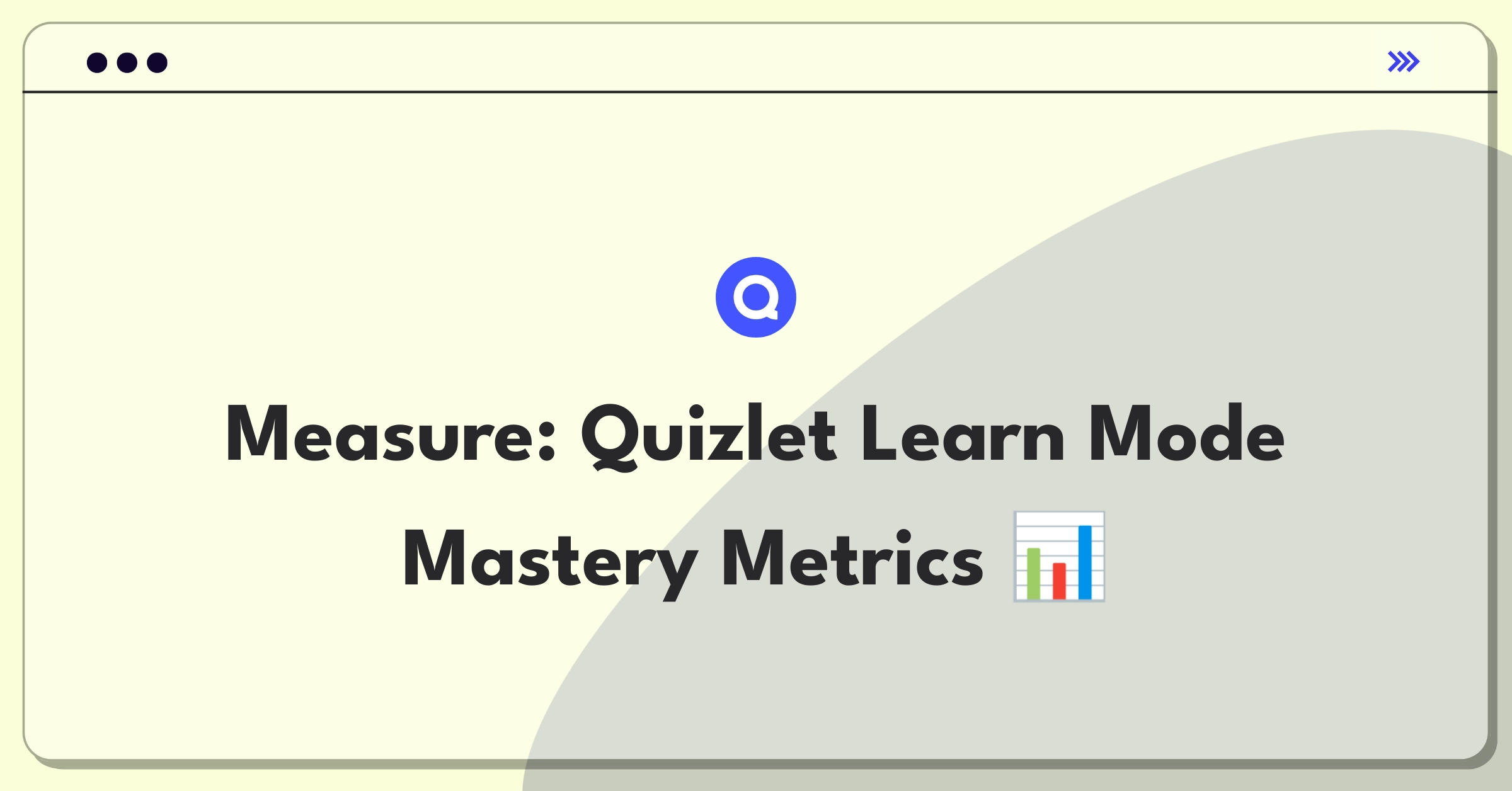 Product Management Analytics Question: Evaluating effectiveness of Quizlet's adaptive learning feature using key metrics