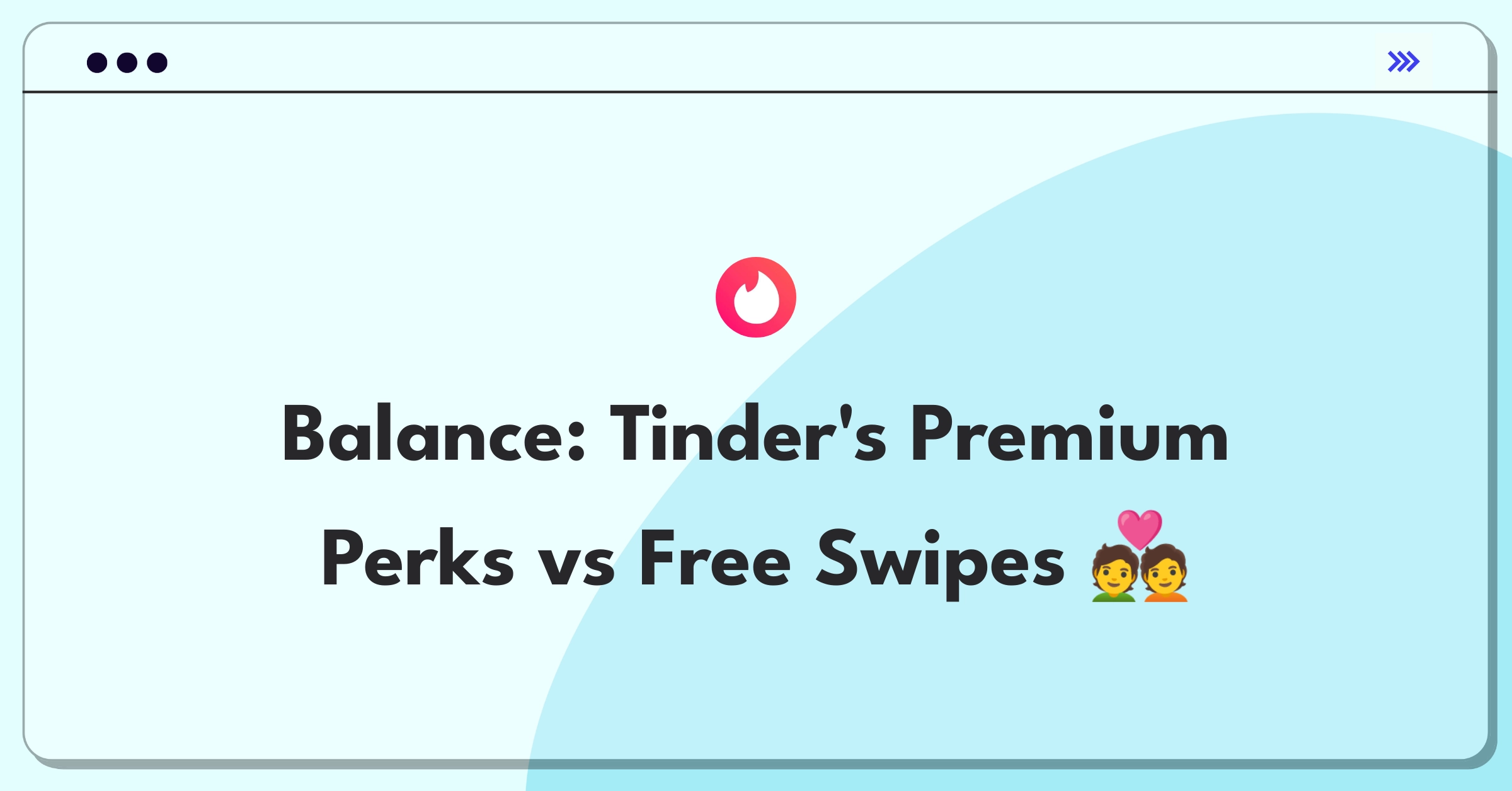 Product Management Trade-off Question: Balancing Tinder's premium features with free user experience for optimal retention