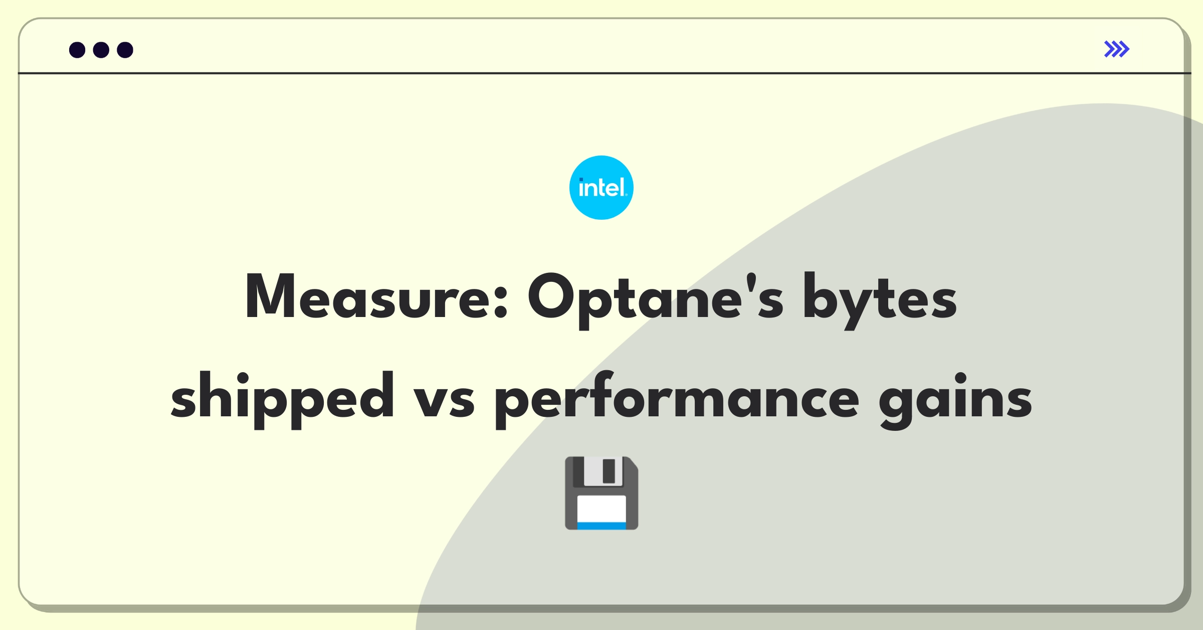 Product Management Analytics Question: Defining success metrics for Intel's Optane memory technology in data centers