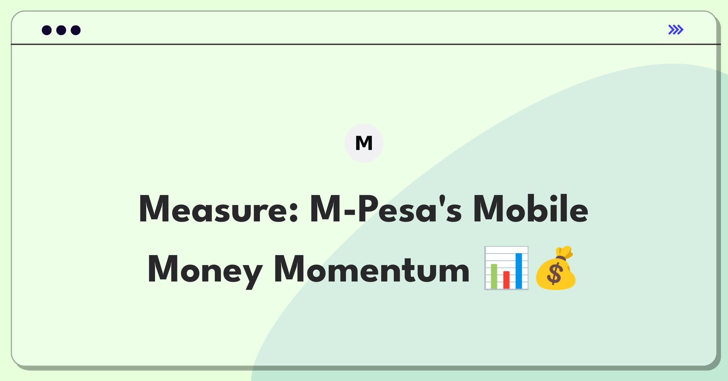 Product Management Analytics Question: Measuring success of M-Pesa's mobile money platform in emerging markets