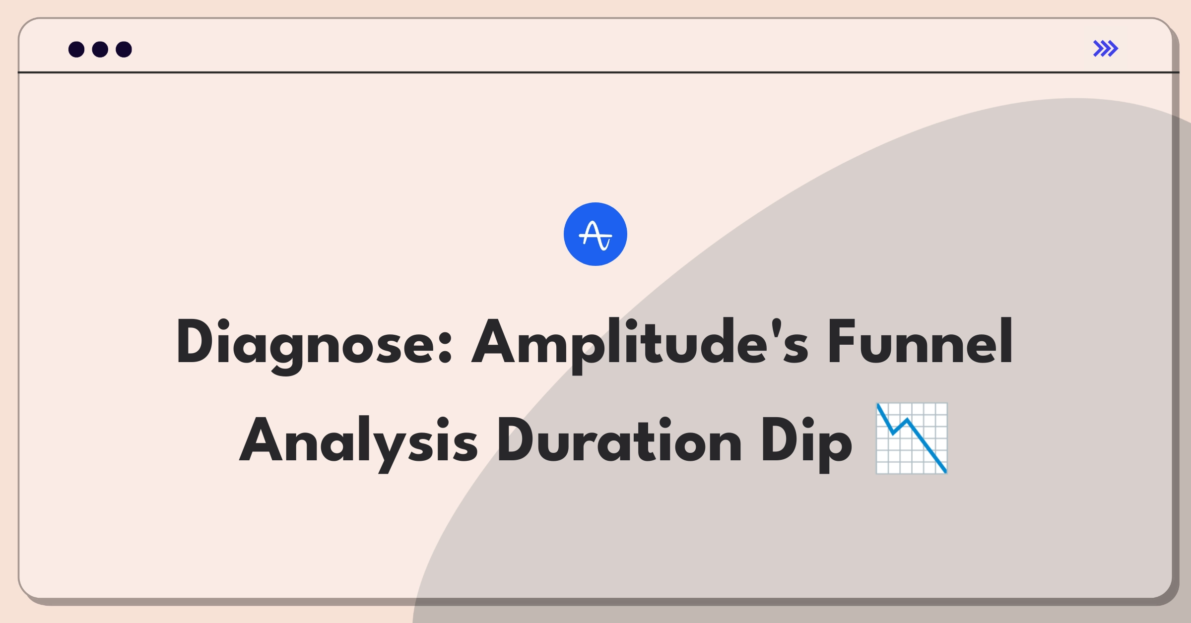 Product Management Root Cause Analysis Question: Investigating declining session duration in Amplitude's Funnel Analysis tool