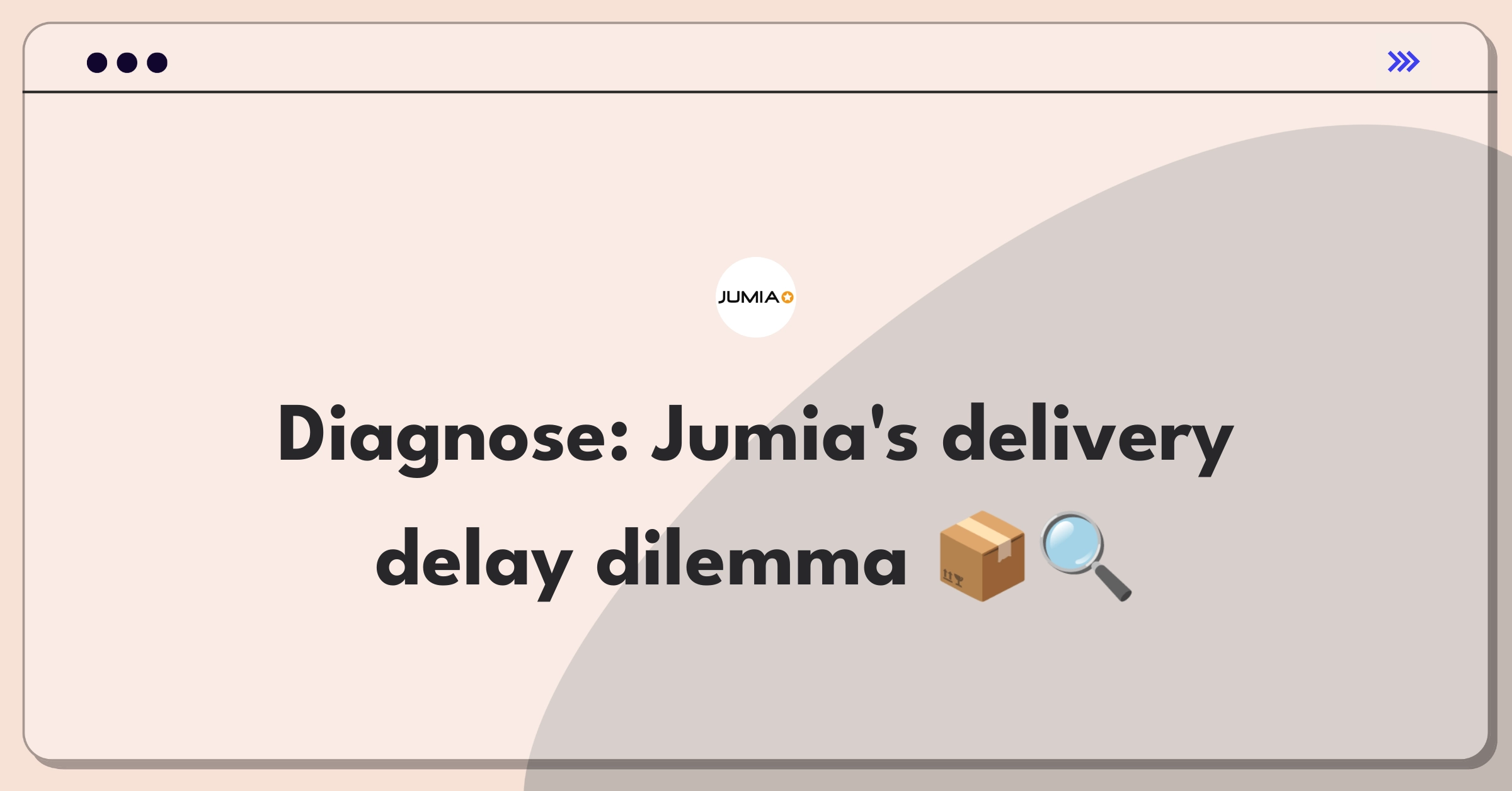 Product Management Root Cause Analysis Question: Investigating sudden increase in Jumia's delivery delay support tickets