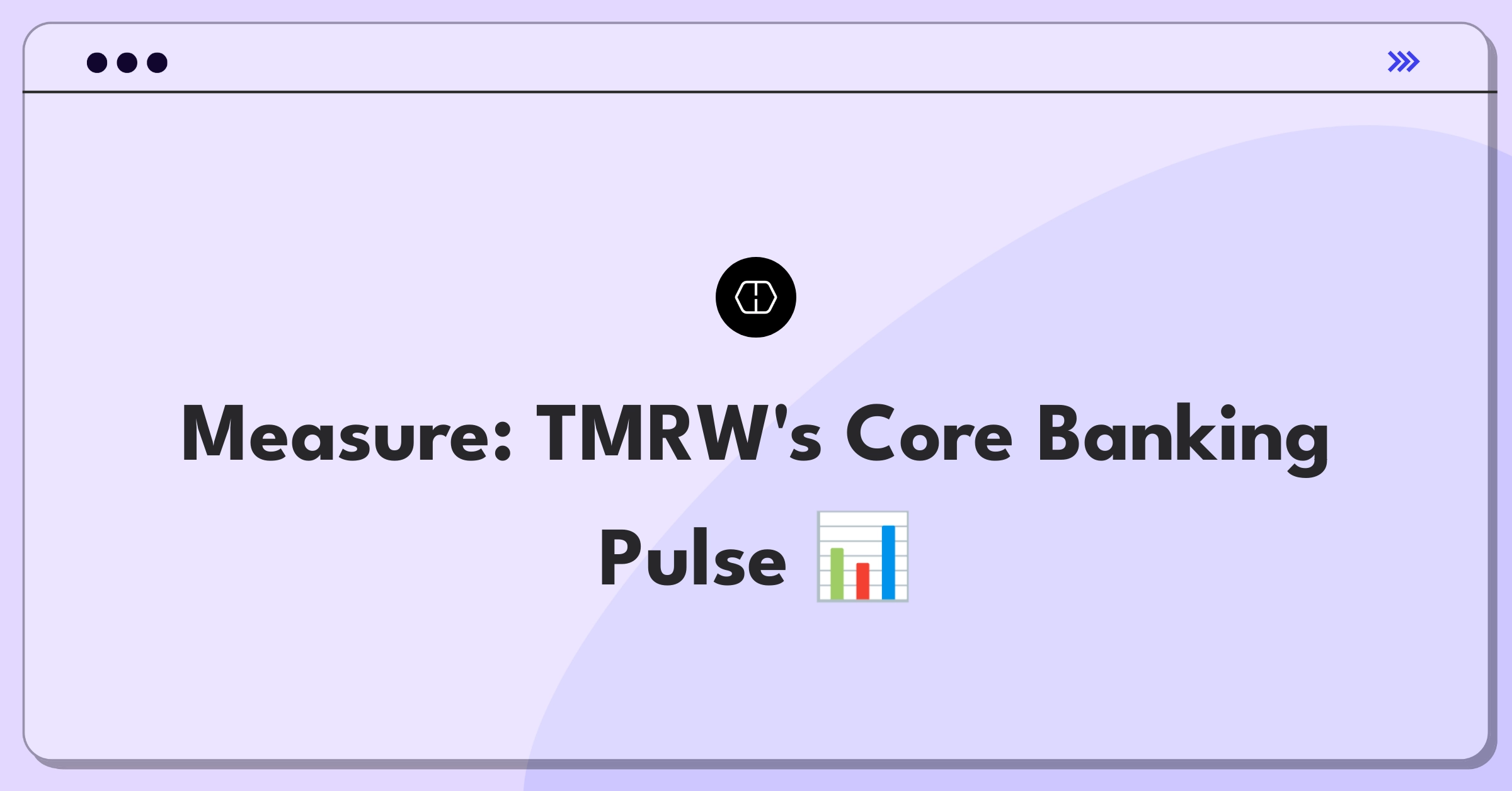 Product Management Metrics Question: Measuring success of TMRW's core digital banking feature