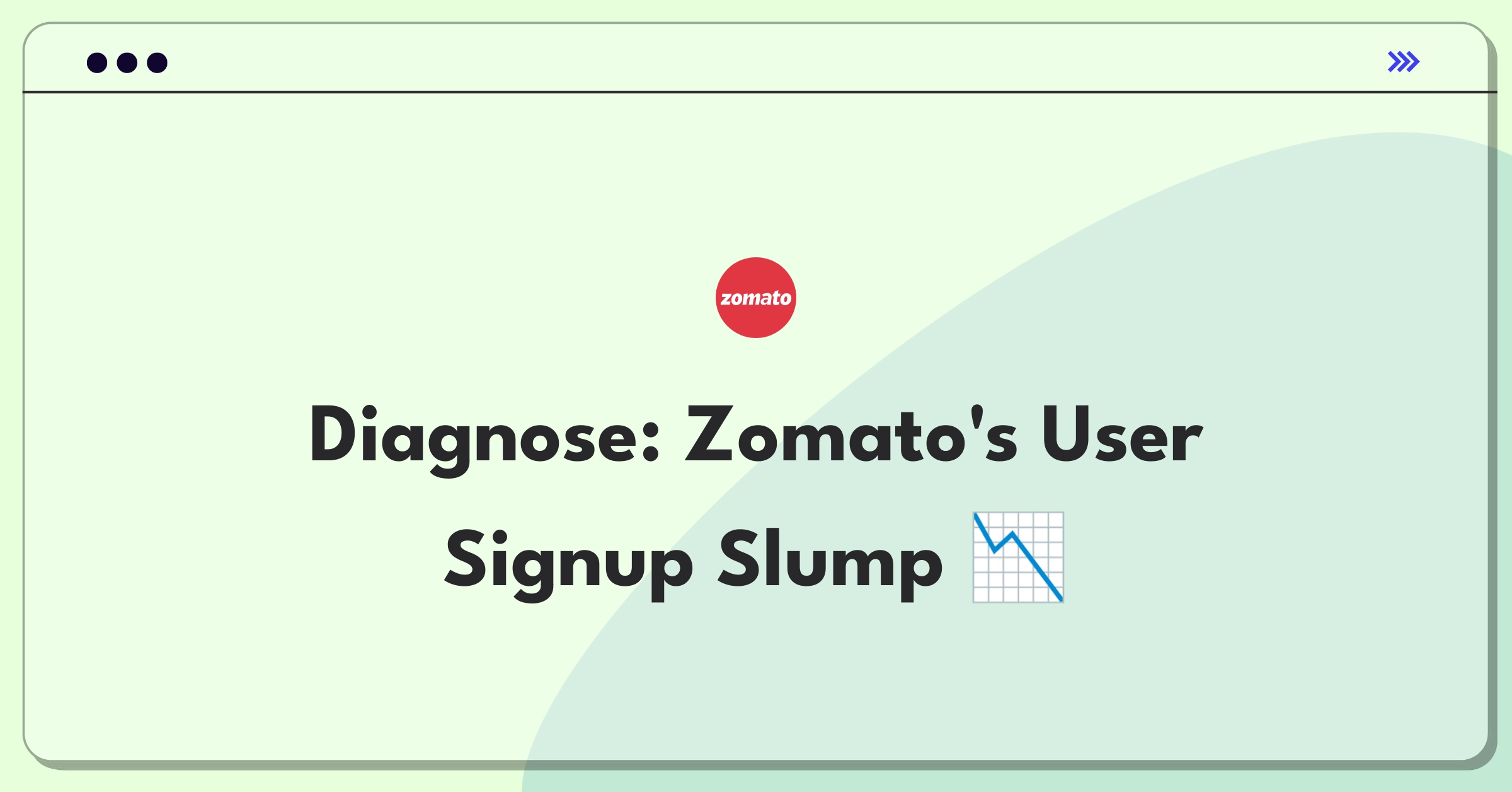 Product Management Root Cause Analysis Question: Investigating sudden decrease in Zomato app user signups