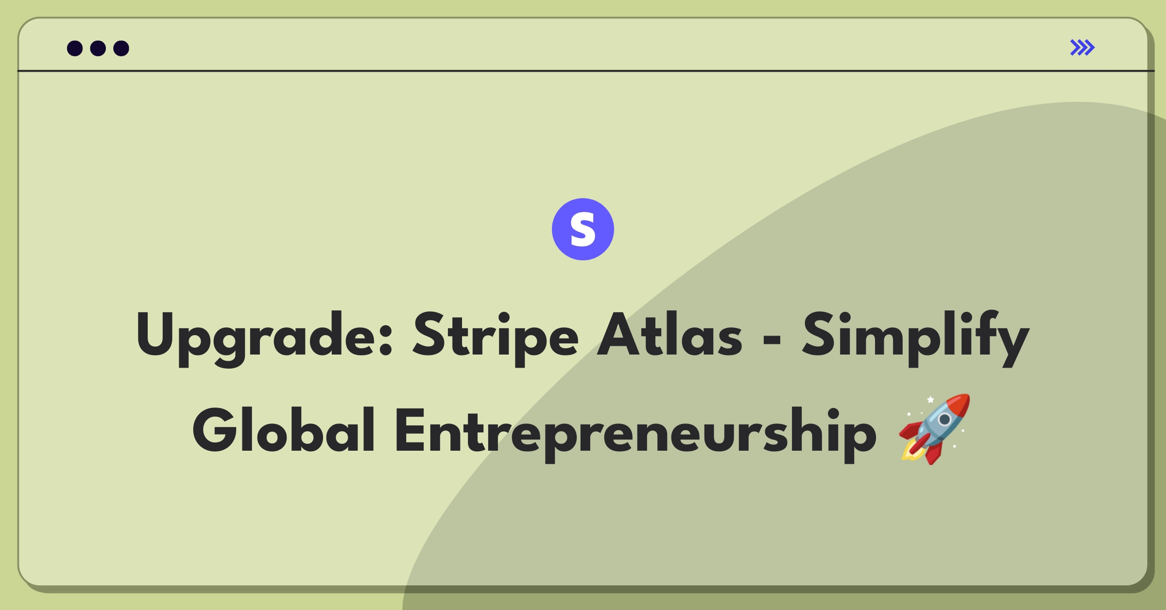 Product Management Improvement Question: Streamlining Stripe Atlas for global business setup process