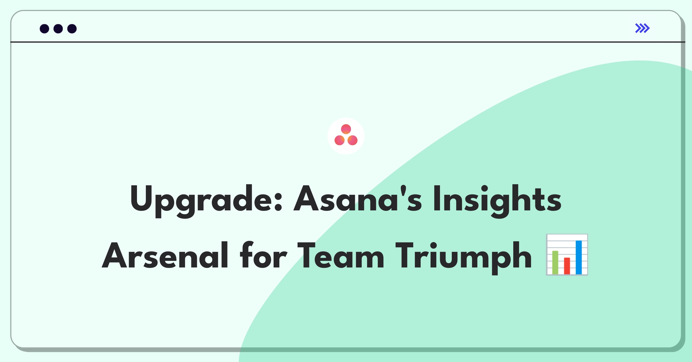 Product Management Improvement Question: Enhancing Asana's reporting tools for team leaders