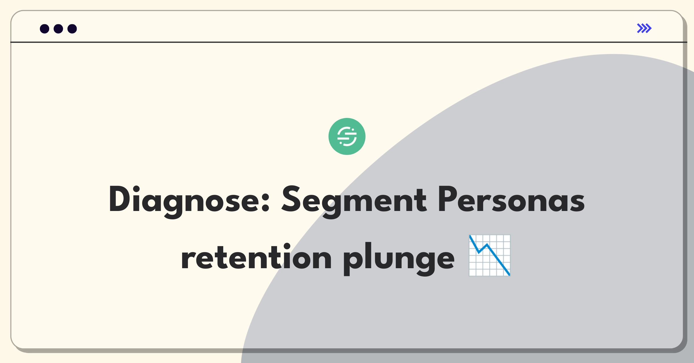 Product Management Root Cause Analysis Question: Investigating customer retention decline for Segment's Personas product