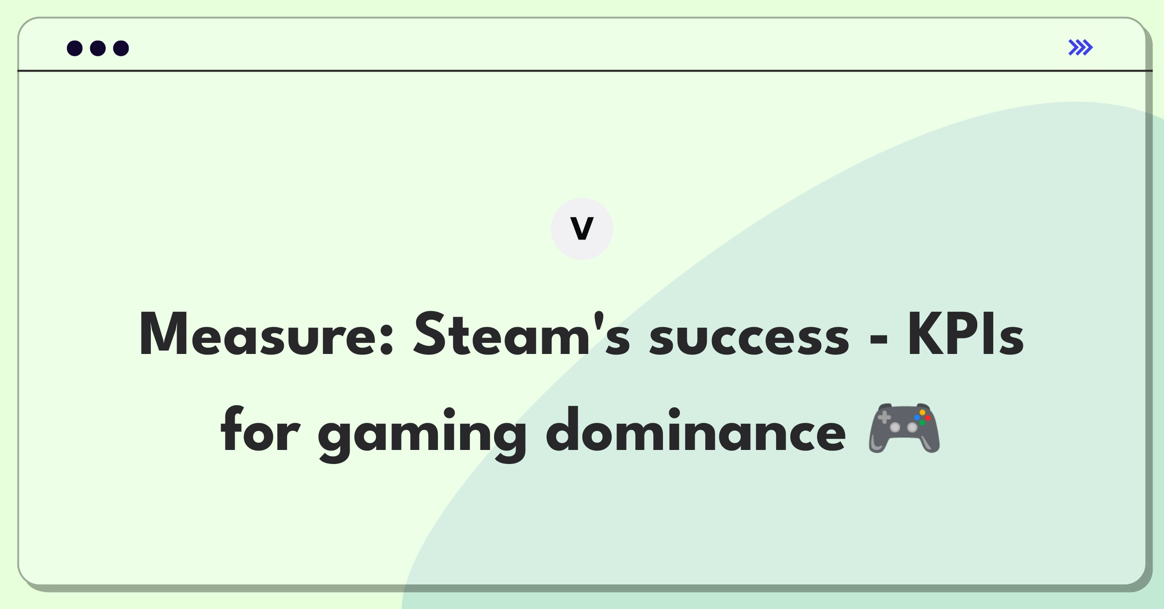 Product Management Analytics Question: Measuring success metrics for Valve's Steam gaming platform