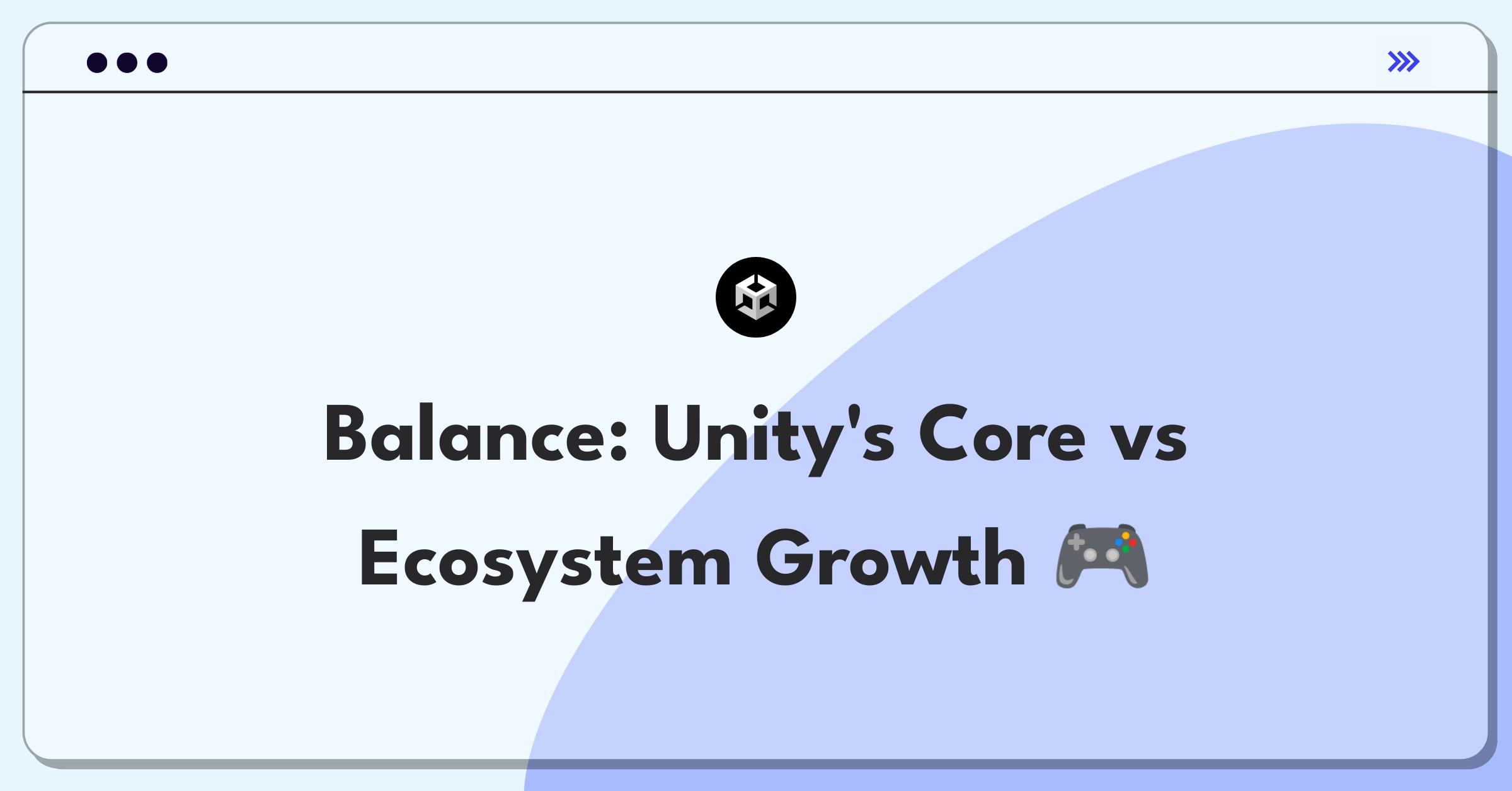 Product Management Trade-off Question: Unity's built-in features versus third-party asset ecosystem balance