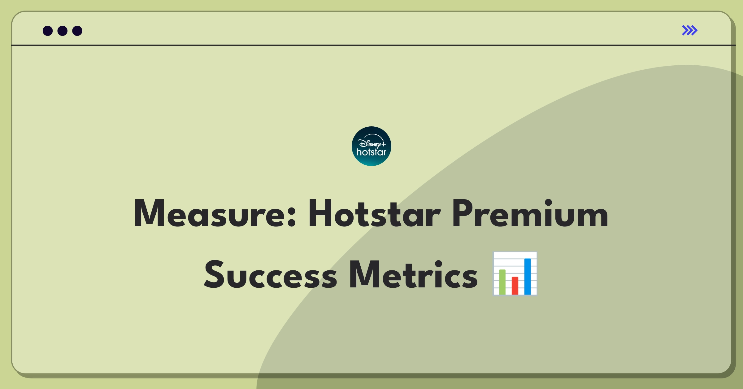 Product Management Analytics Question: Defining success metrics for Hotstar's premium subscription tier