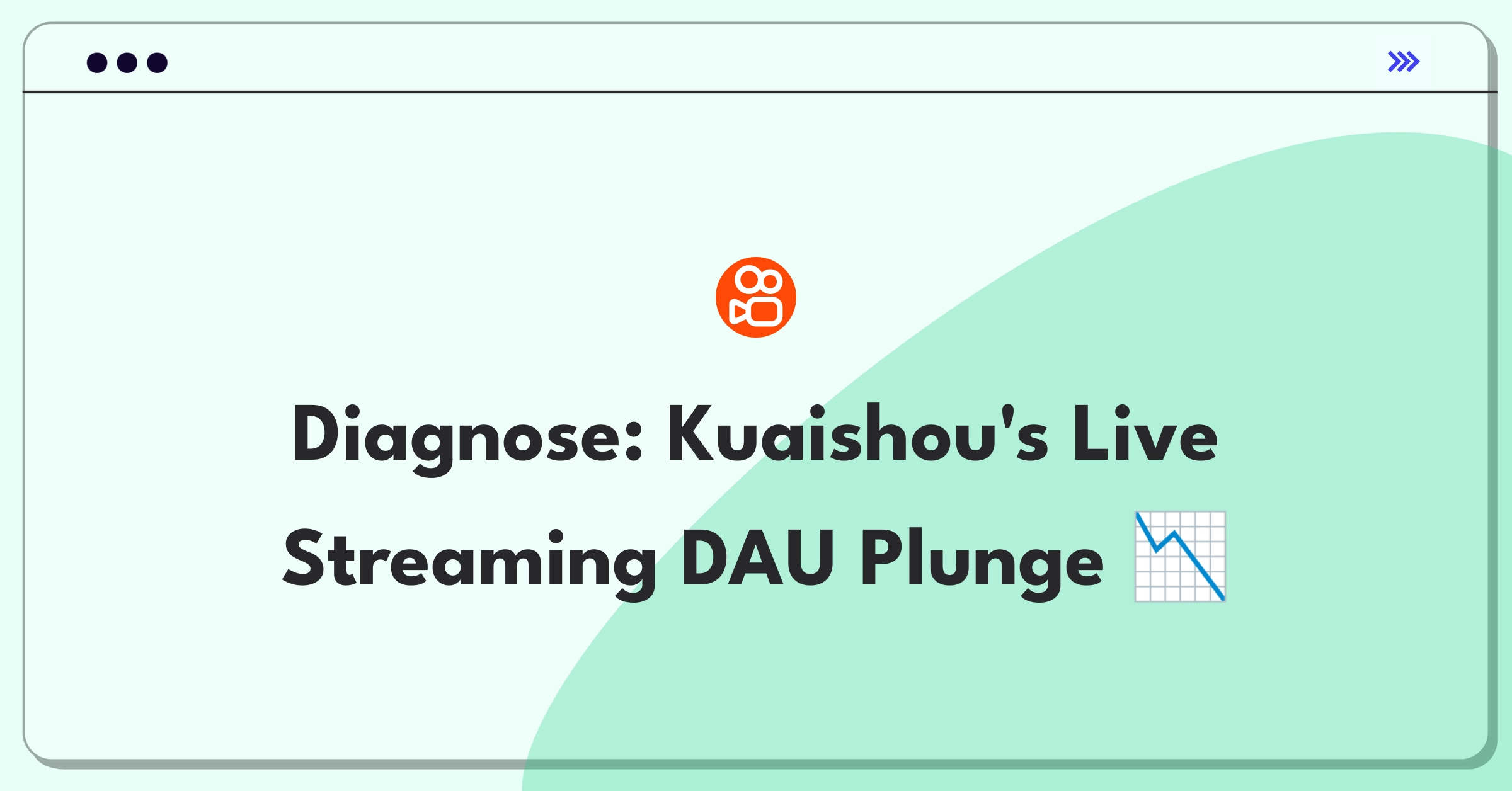 Product Management Root Cause Analysis Question: Investigating sudden drop in Kuaishou's live streaming daily active users