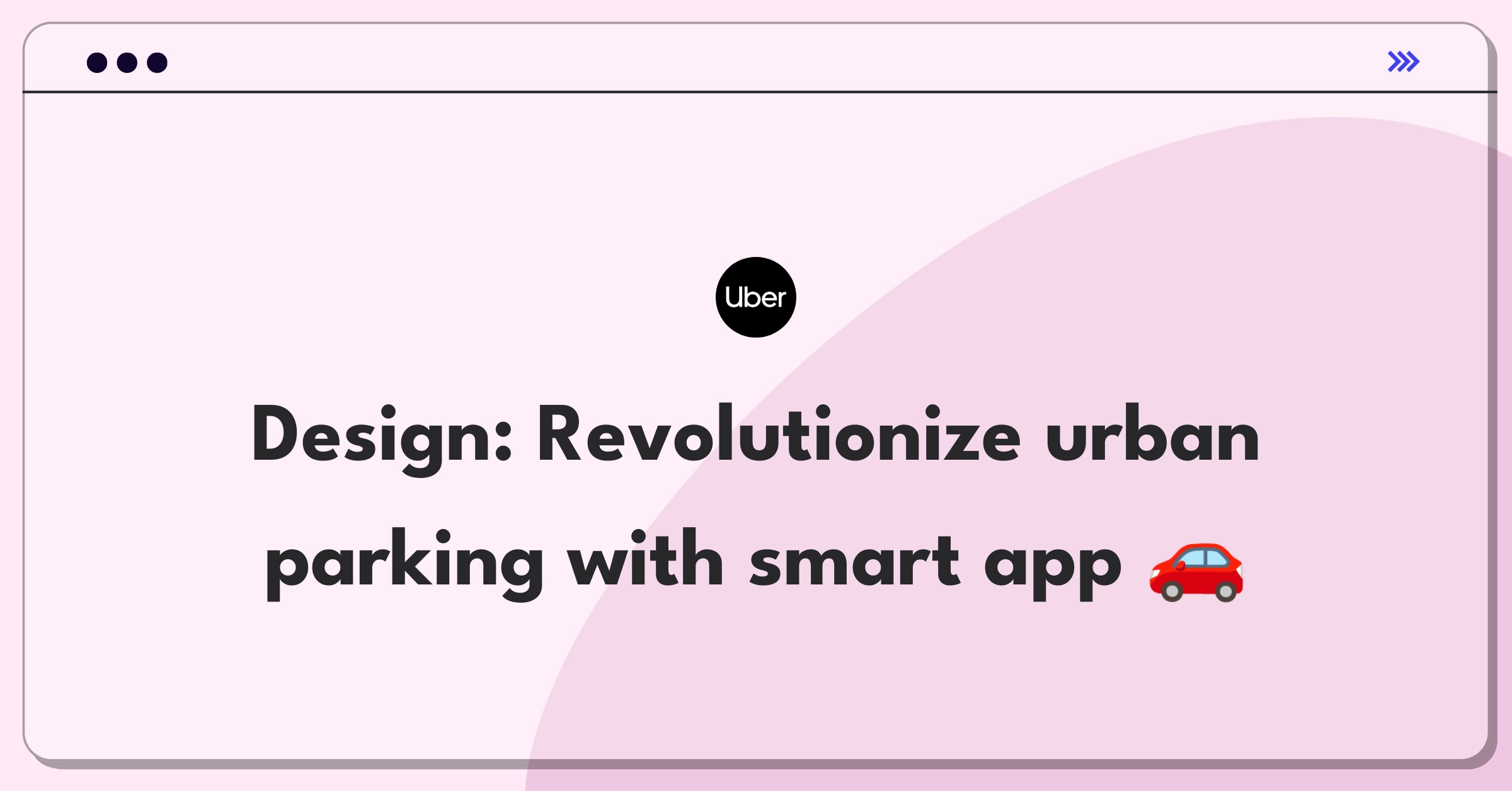 Product Management Design Question: Conceptualize a parking garage app for improved urban mobility