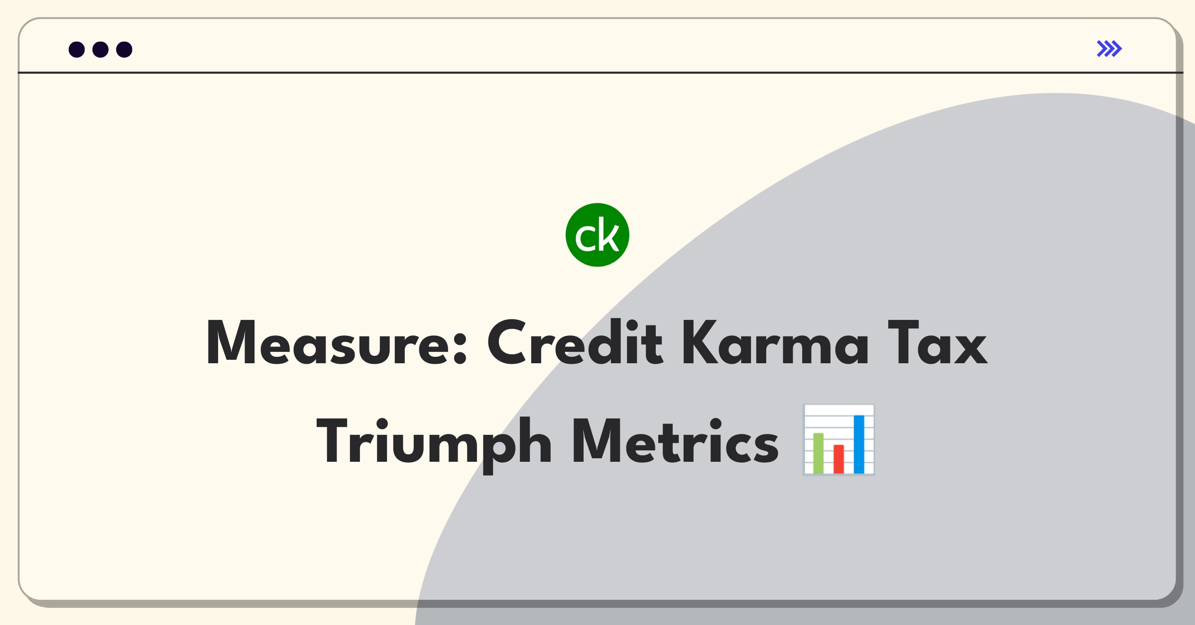 Product Management Metrics Question: Defining success for Credit Karma's tax filing service through key performance indicators