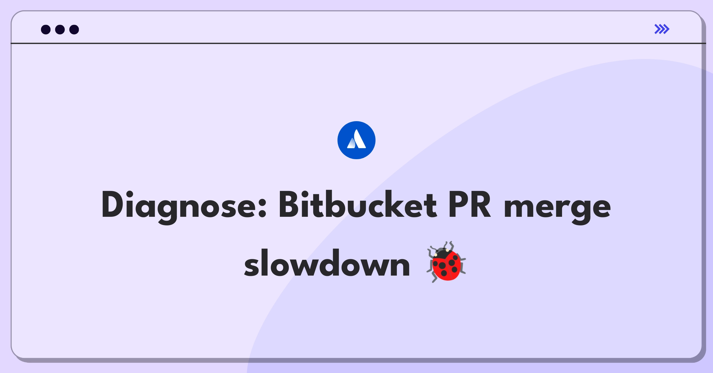 Product Management Root Cause Analysis Question: Investigating Bitbucket's pull request merge time increase