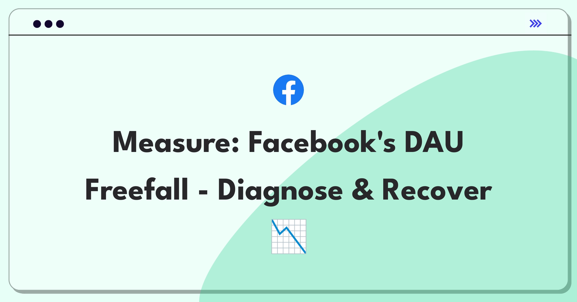 Product Management Analytics Question: Analyzing Facebook's declining Daily Active Users trend