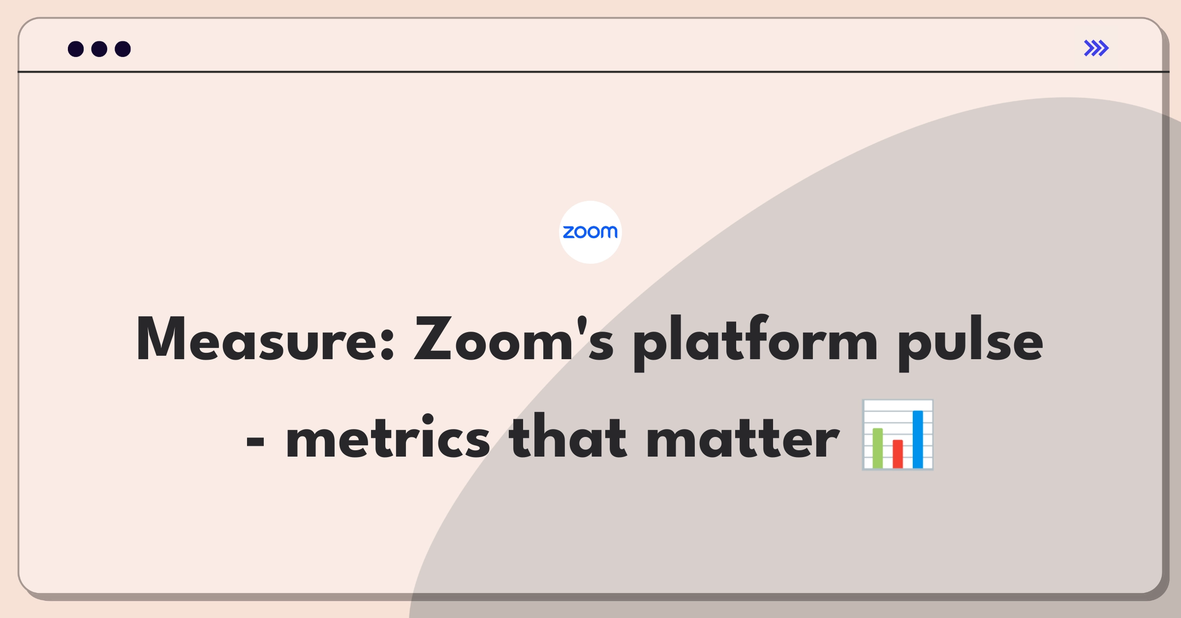 Product Management Analytics Question: Measuring success of Zoom's video conferencing platform using key metrics