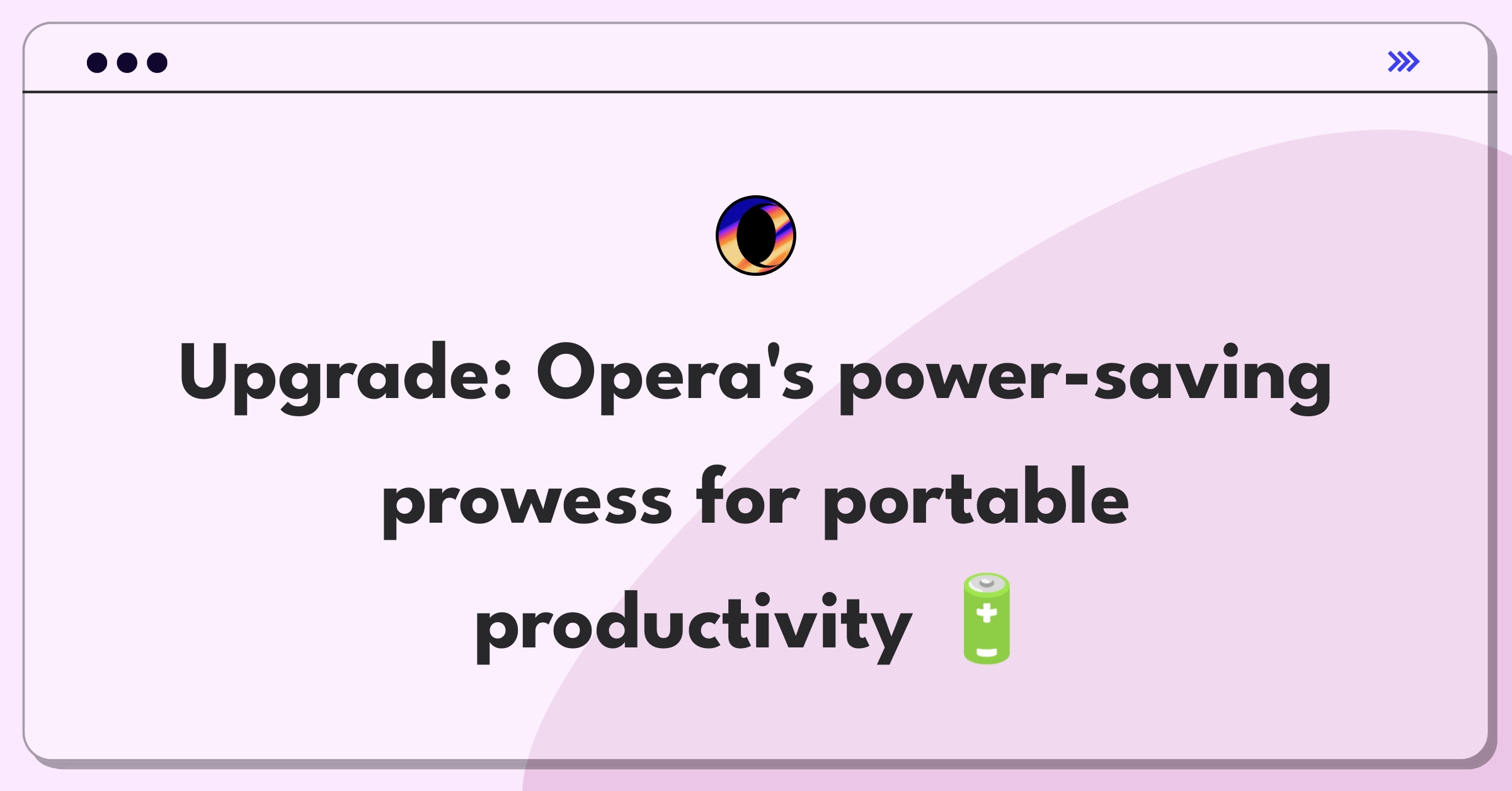 Product Management Improvement Question: Enhancing Opera browser's battery saver mode for extended laptop usage