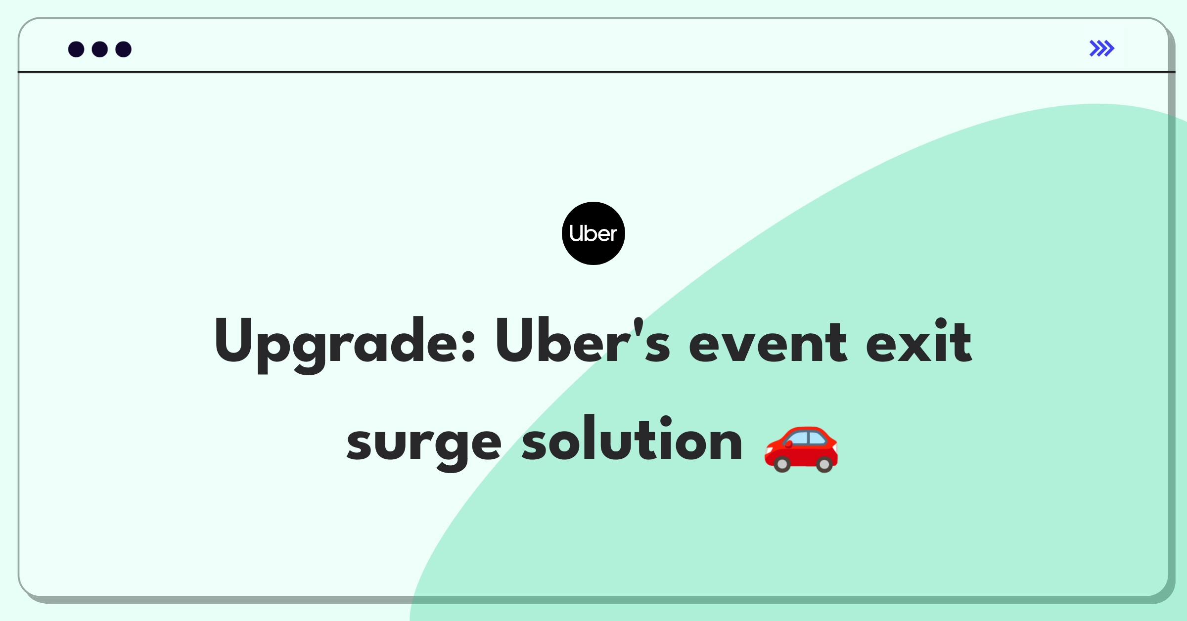 Product Management Technical Question: Optimizing ride-sharing demand during event exits