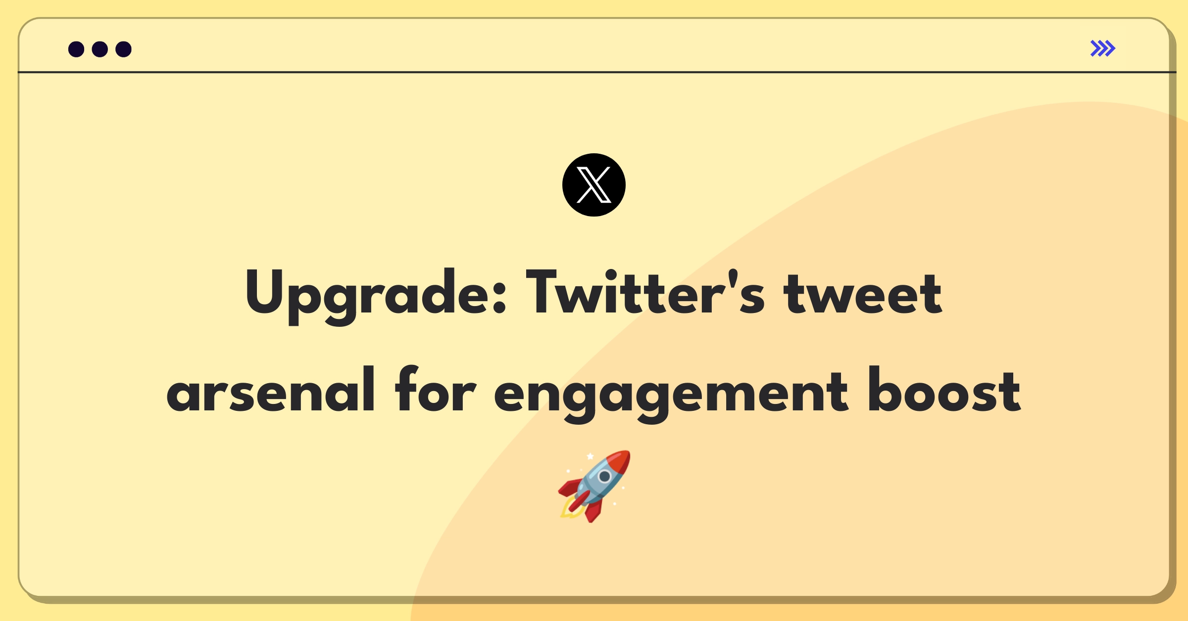 Product Management Improvement Question: Innovative content types to enhance Twitter engagement