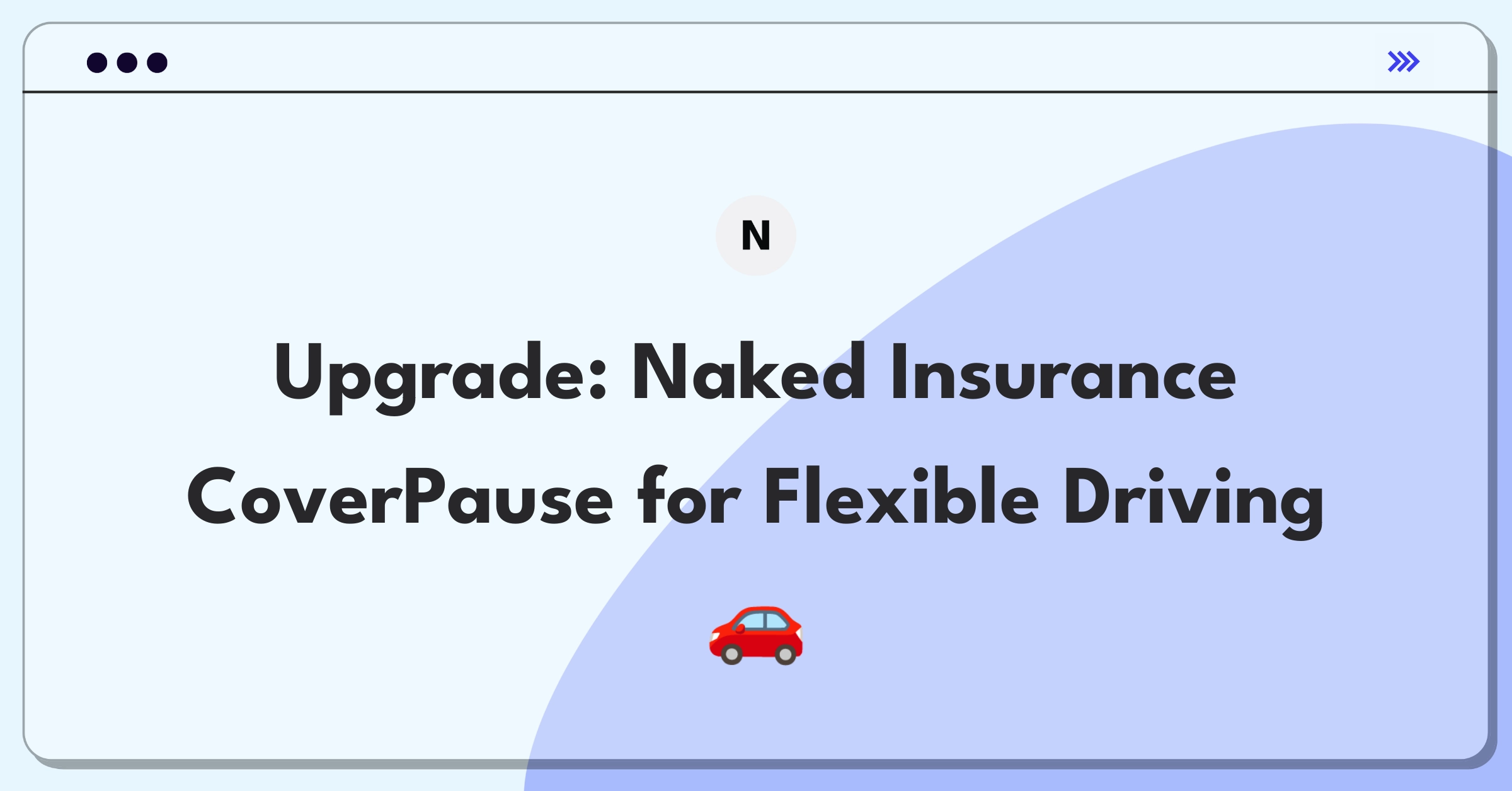 Product Management Improvement Question: Enhancing insurance flexibility for occasional drivers