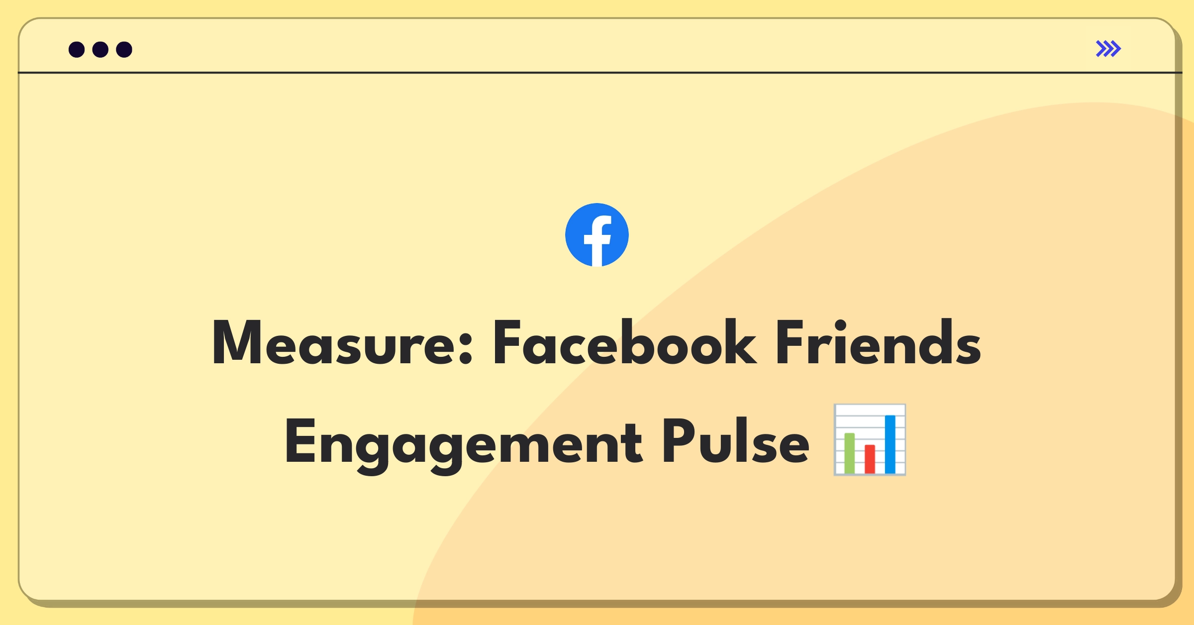 Product Management Analytics Question: Measuring success of Facebook Friends feature with key metrics