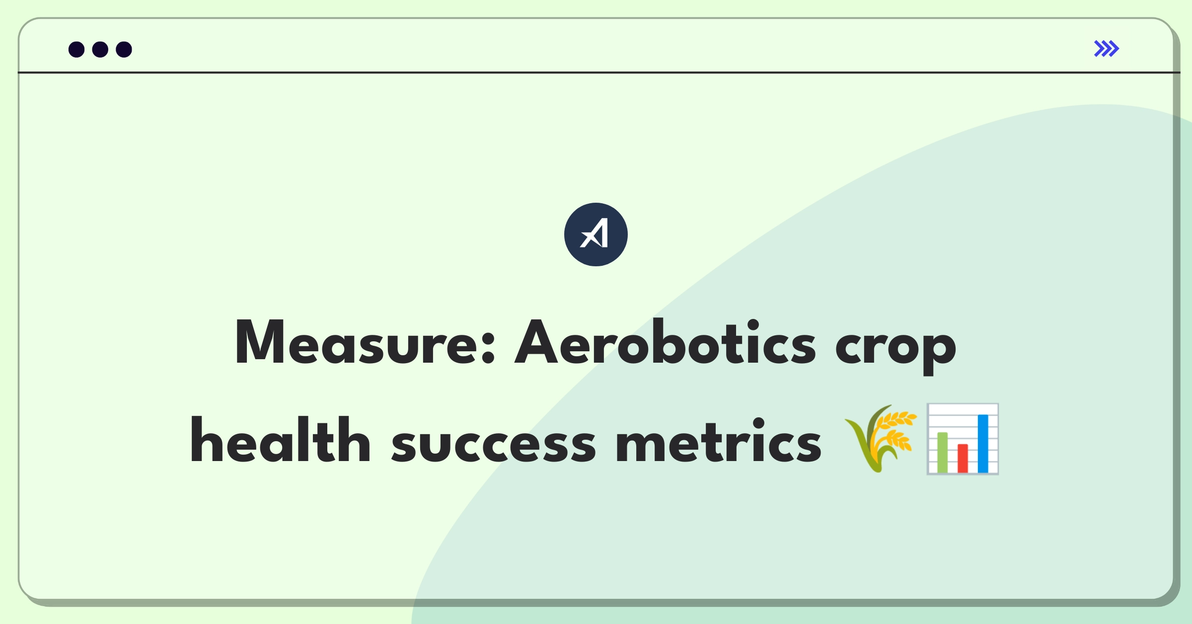 Product Management Success Metrics Question: Defining success for Aerobotics' crop health monitoring feature