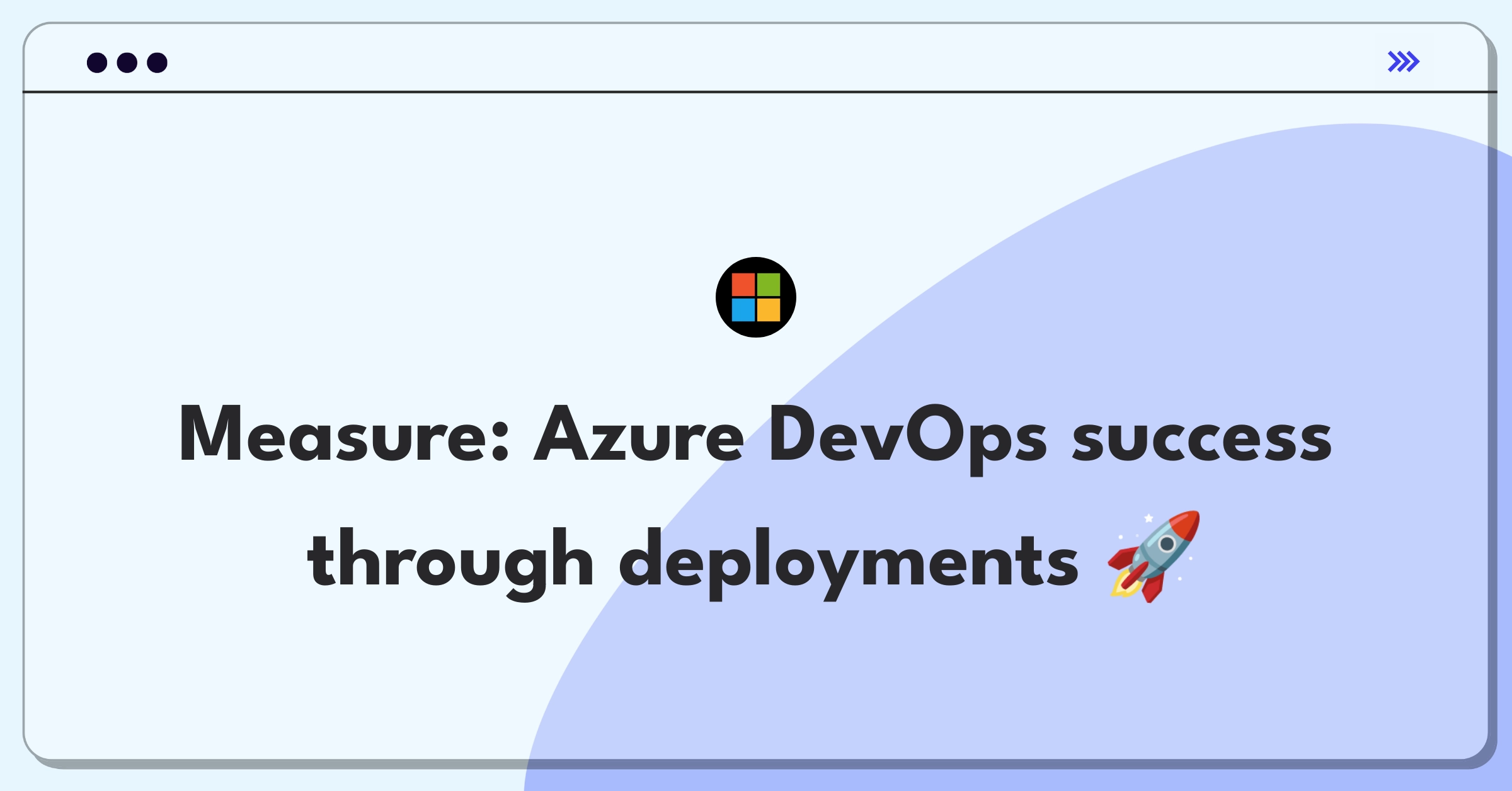 Product Management Metrics Question: Defining success for Microsoft Azure DevOps platform