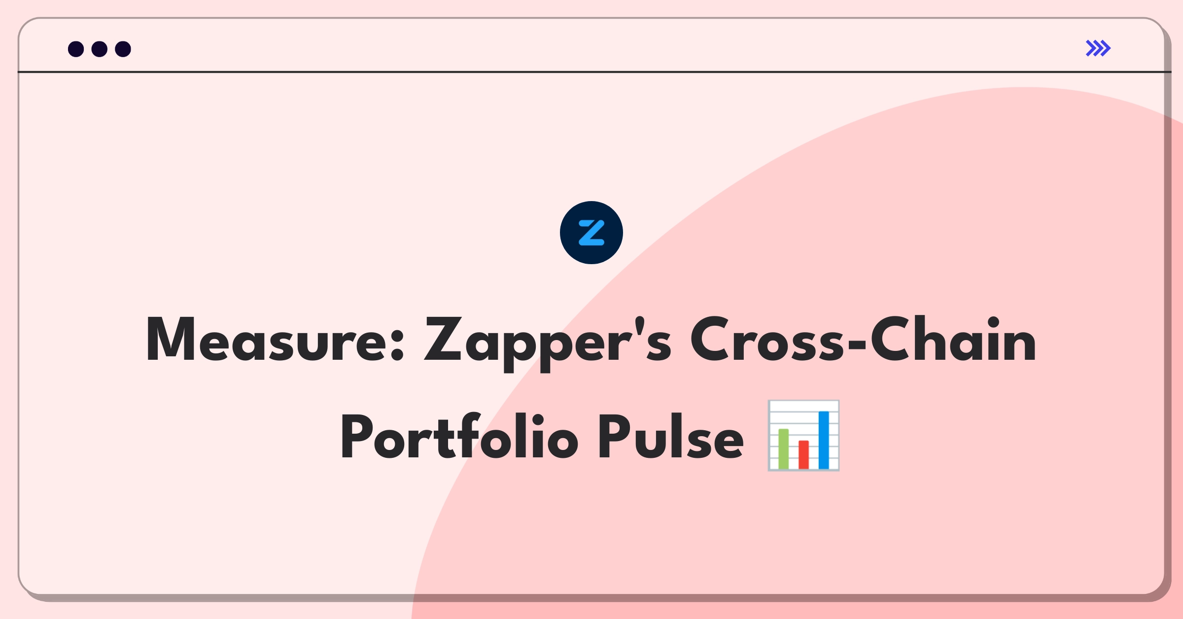 Product Management Analytics Question: Evaluating metrics for Zapper's cross-chain portfolio tracking feature