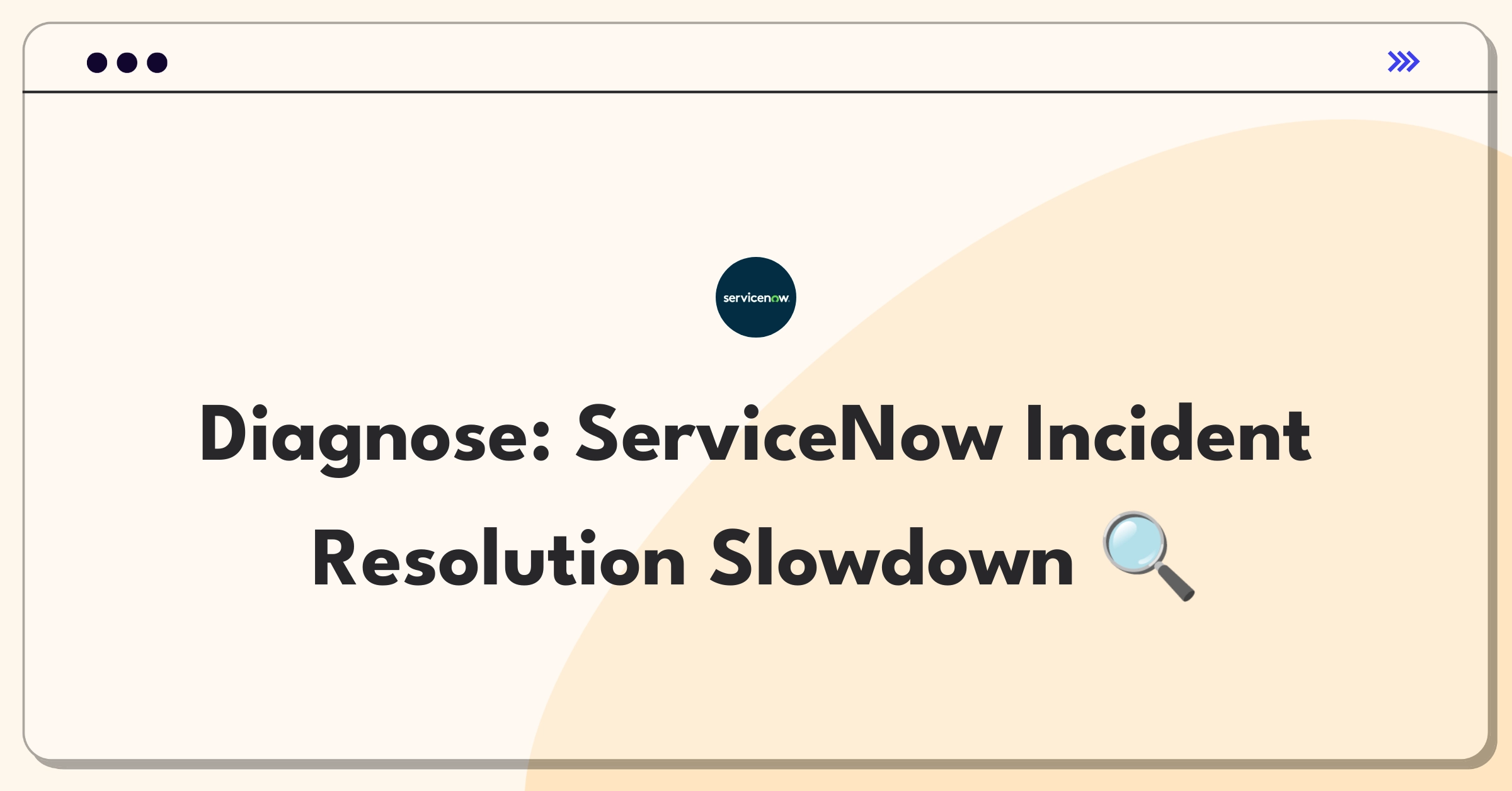 Product Management Root Cause Analysis Question: Investigating ServiceNow incident resolution time increase