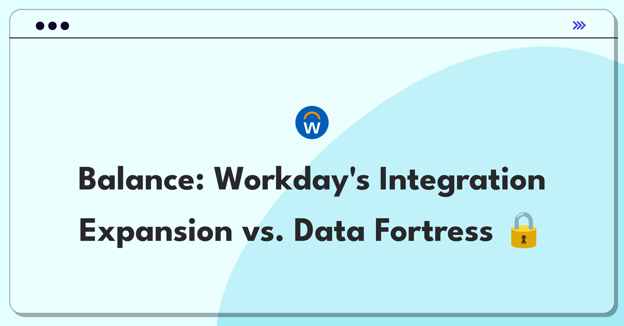 Product Management Trade-off Question: Balancing Workday's third-party integrations with data security concerns