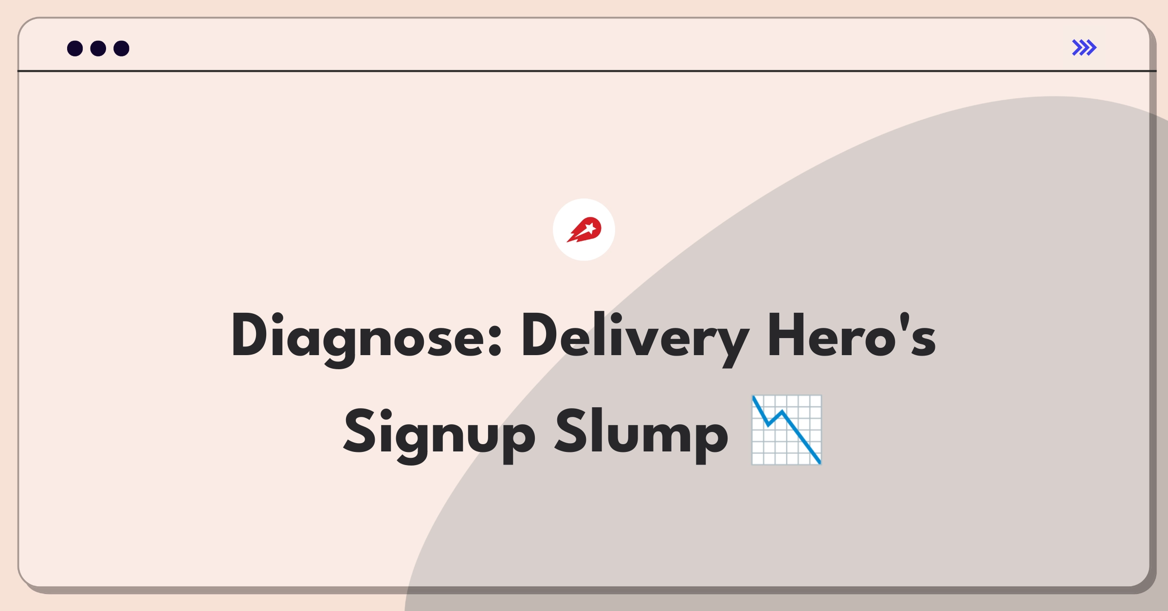 Product Management Root Cause Analysis Question: Investigating sudden decrease in Delivery Hero app signups