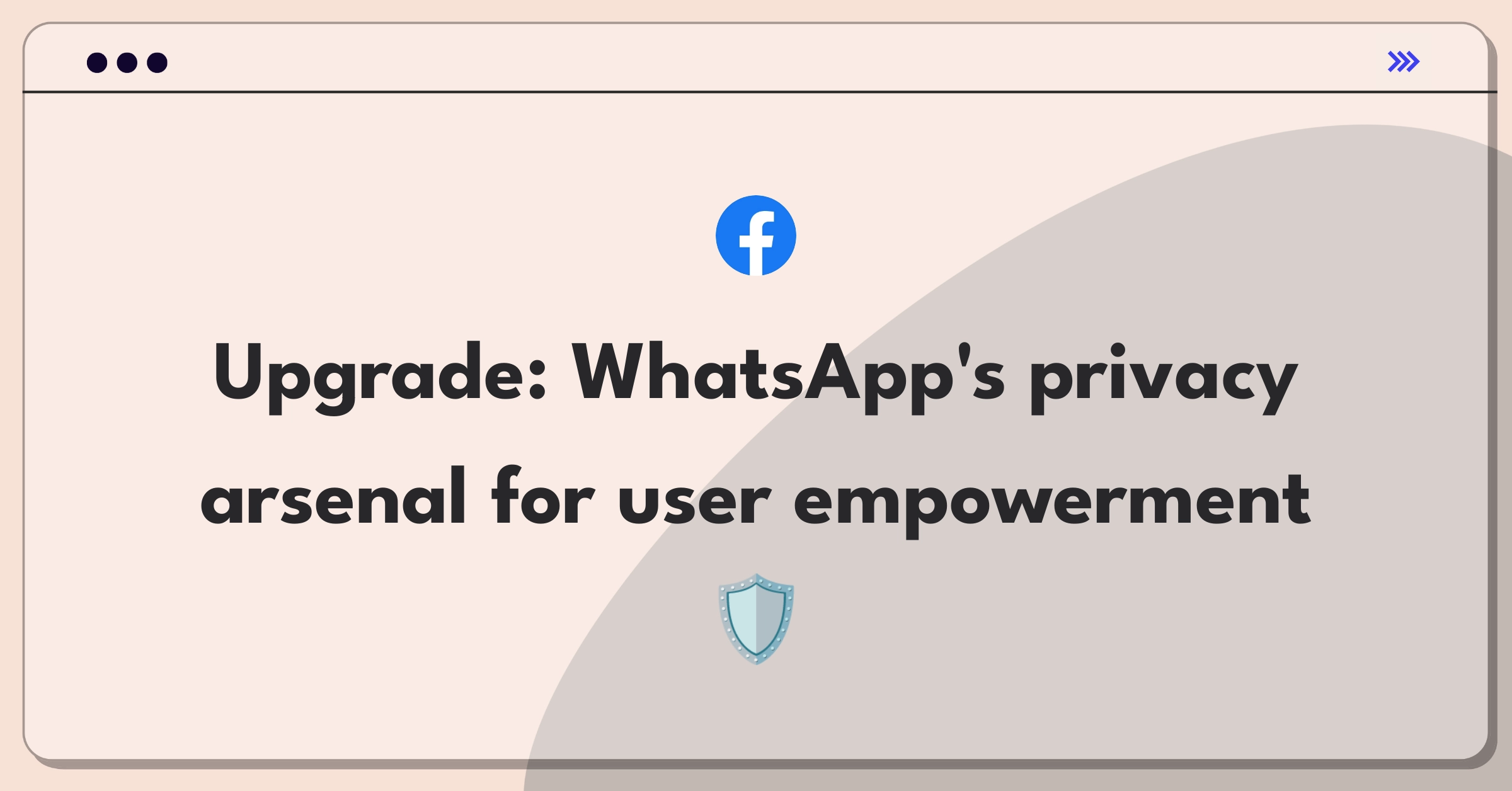 Product Management Improvement Question: WhatsApp privacy settings enhancement for increased user control