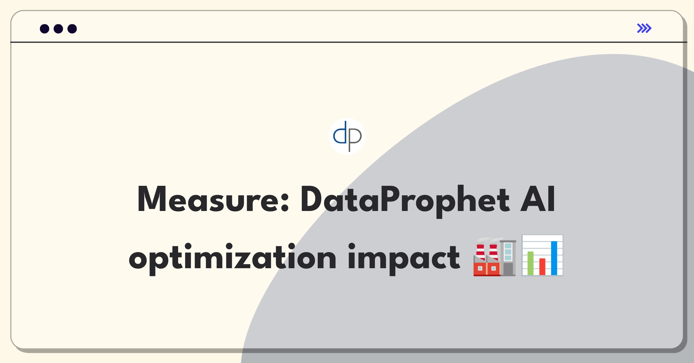 Product Management Analytics Question: Defining success metrics for DataProphet's AI-driven process control optimization tool