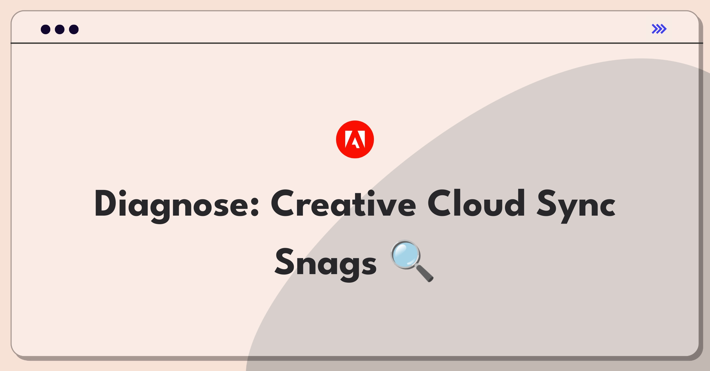 Product Management Root Cause Analysis Question: Investigating Adobe Creative Cloud file sync error rates