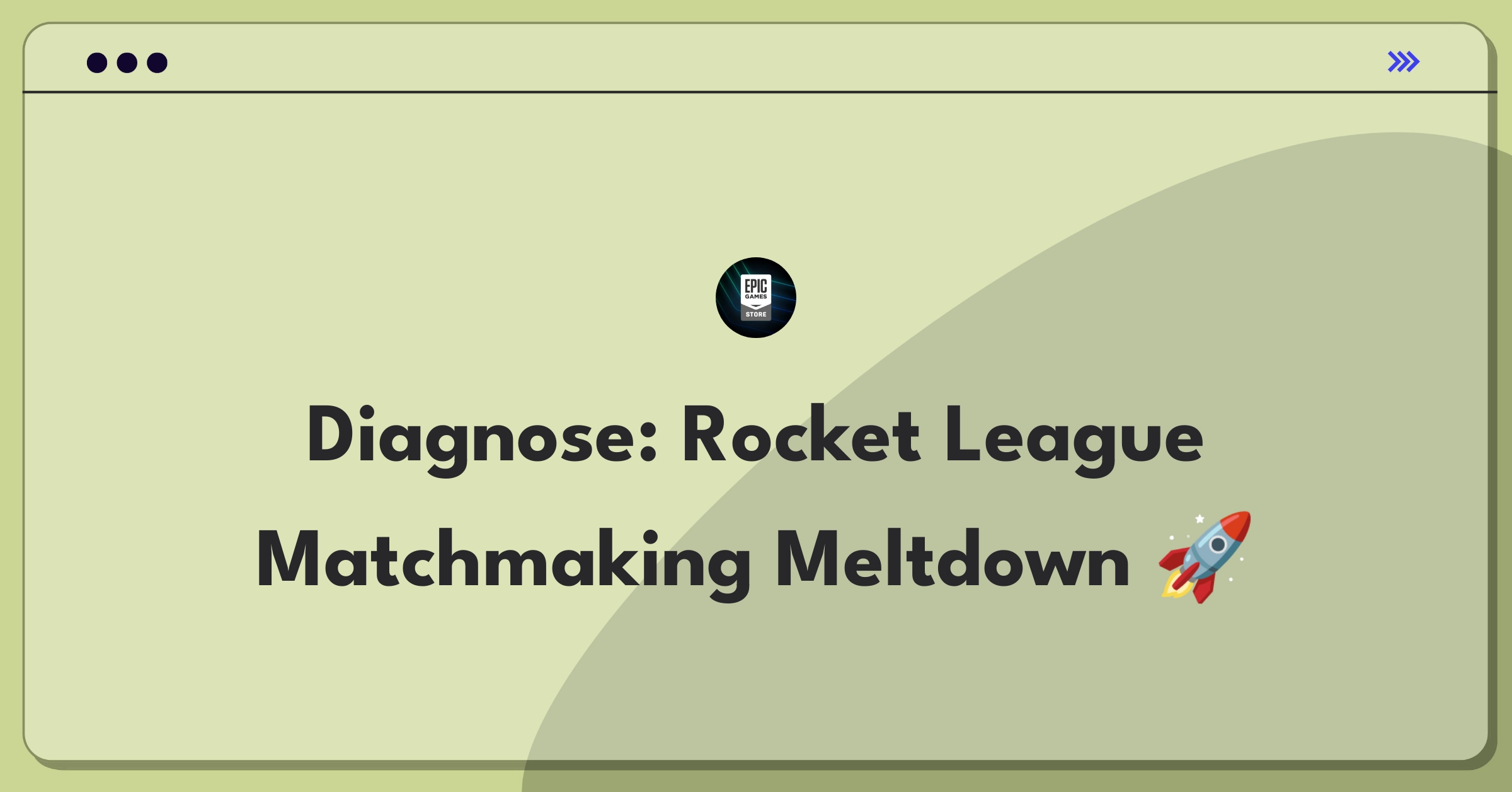 Product Management Root Cause Analysis Question: Investigating sudden increase in Rocket League matchmaking wait times