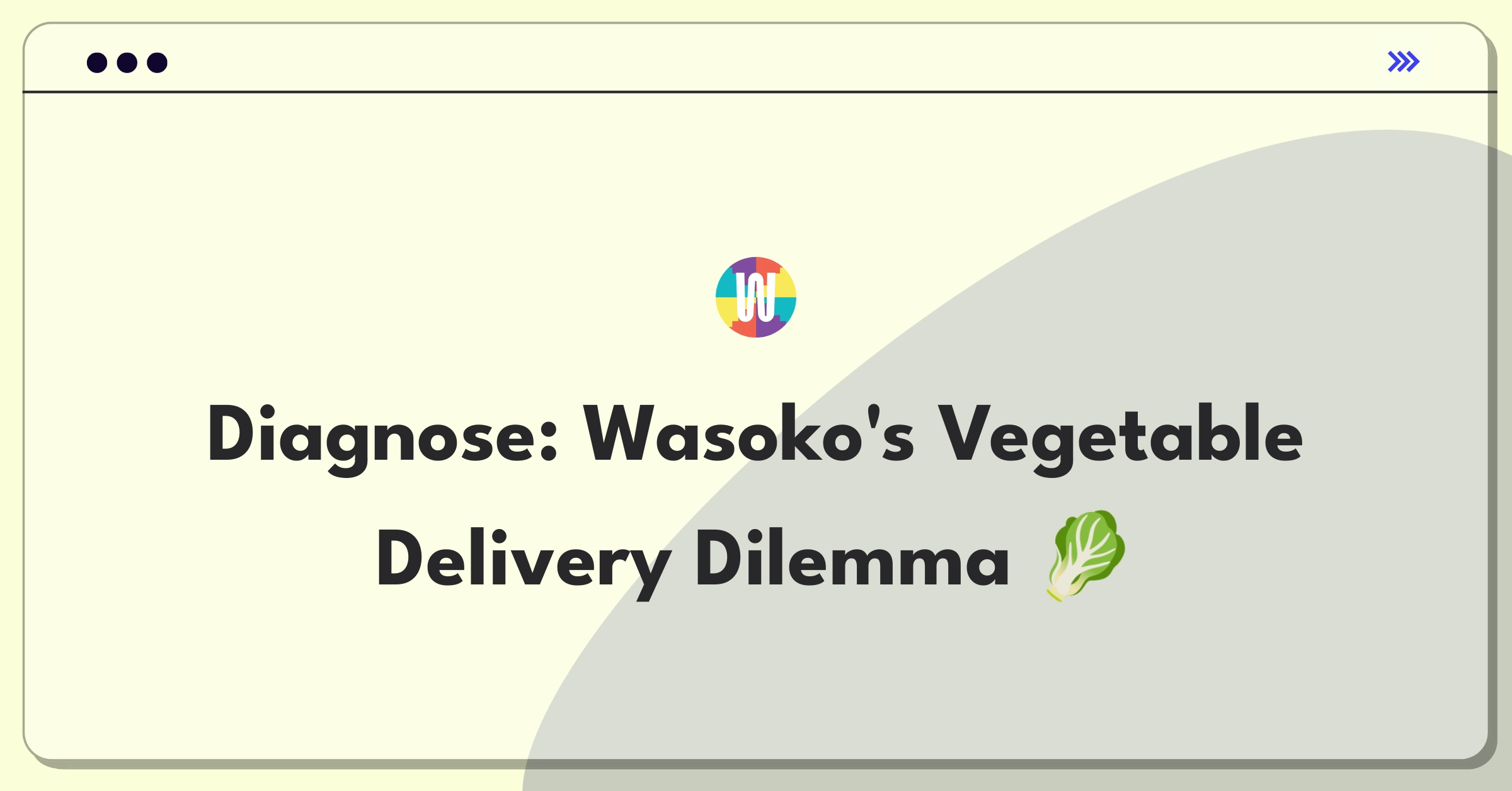 Product Management Root Cause Analysis Question: Investigating sudden increase in vegetable delivery cancellations