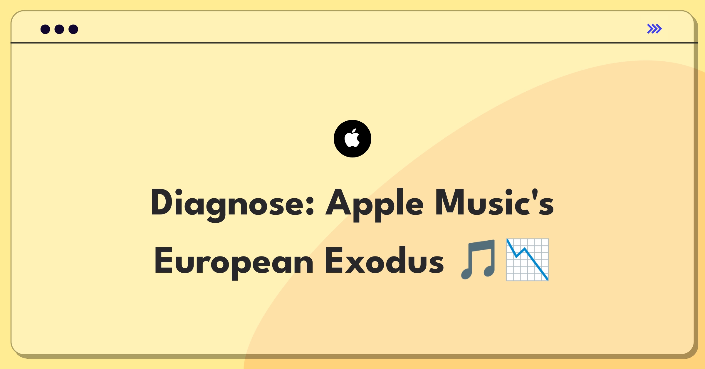 Product Management Root Cause Analysis Question: Investigating sudden subscriber loss for music streaming service in Europe