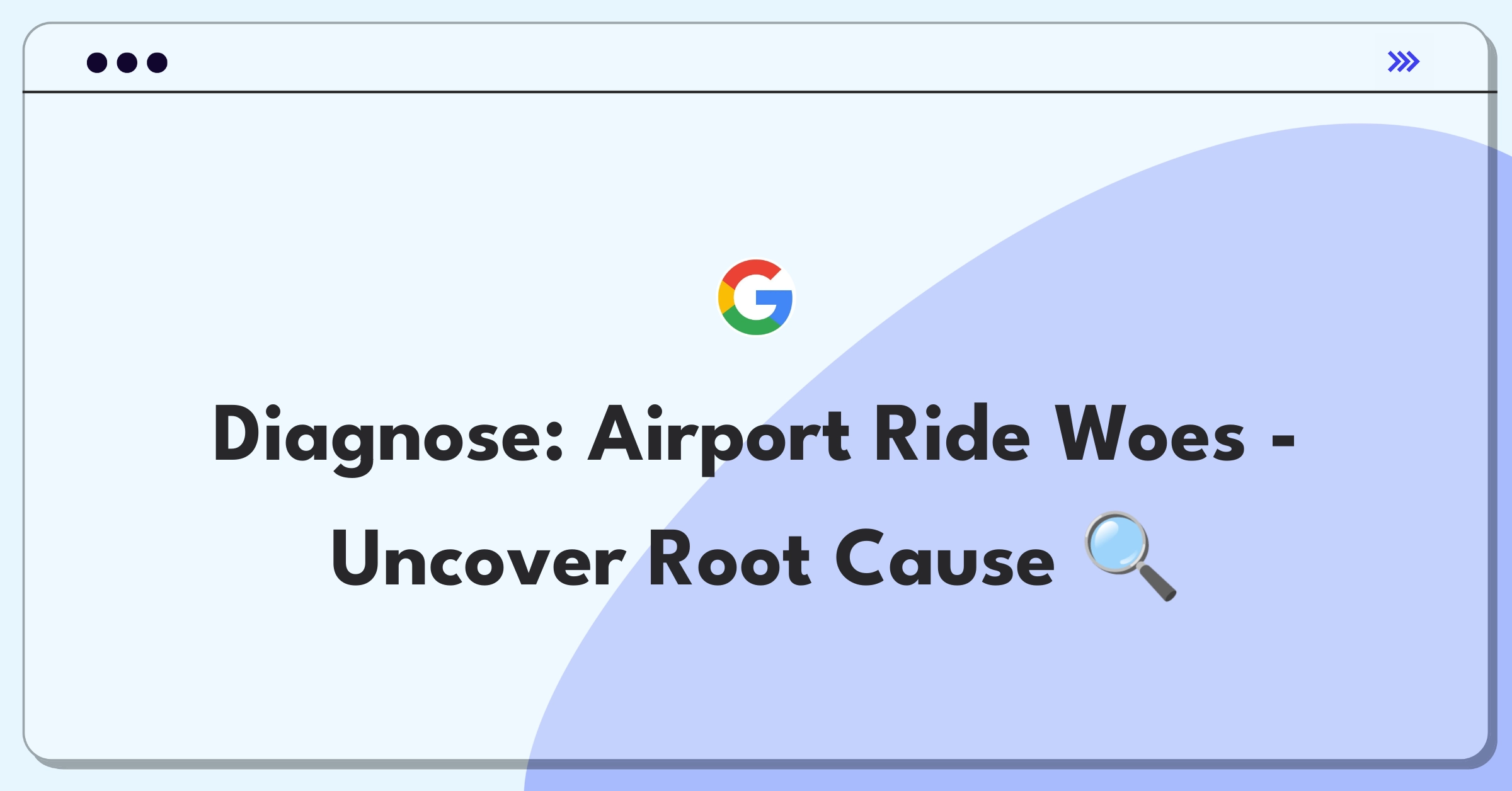 Product Management Root Cause Analysis Question: Investigating declining airport ride experiences