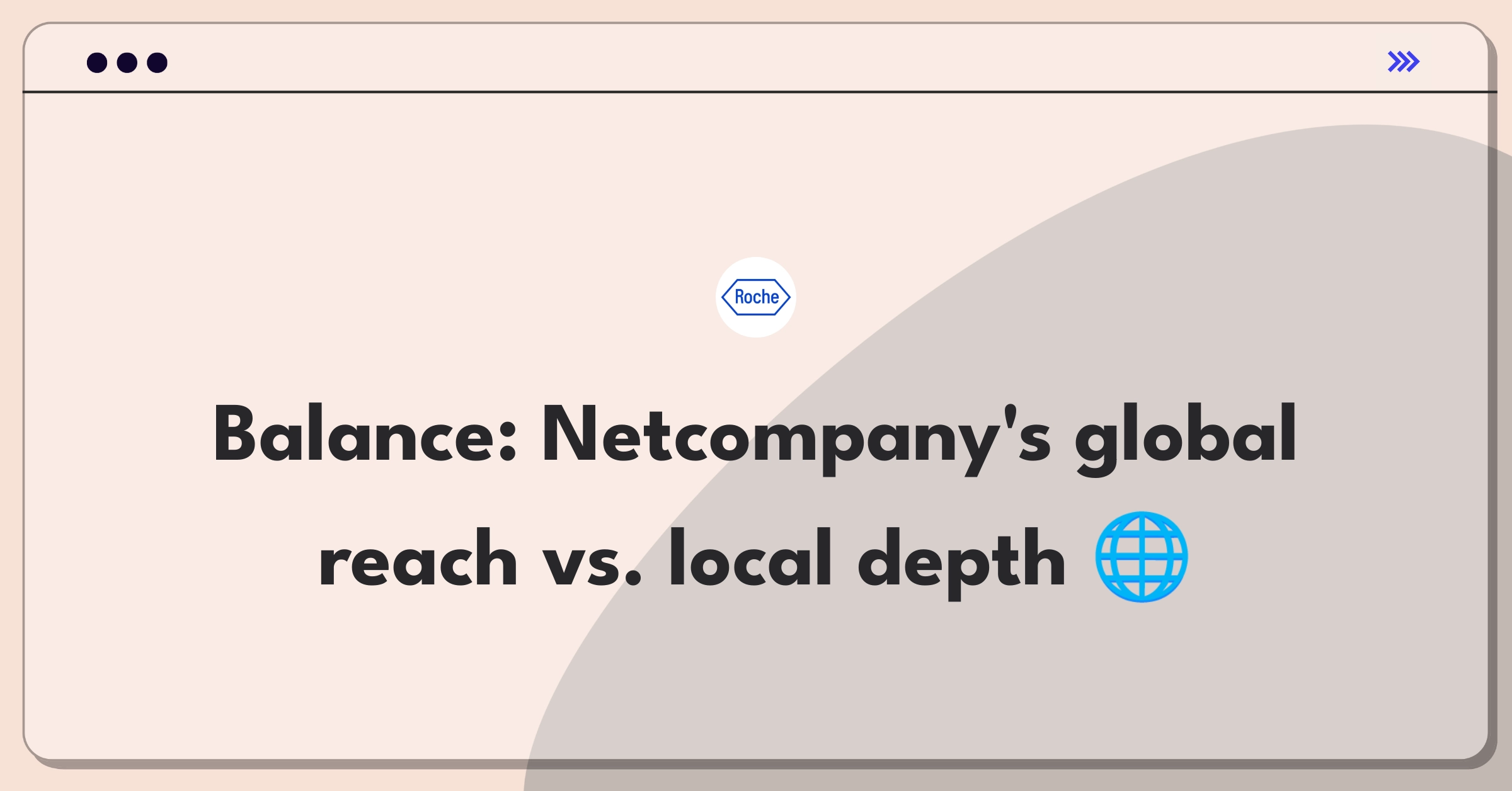 Product Management Trade-off Question: Netcompany's expansion strategy balancing international growth and market share