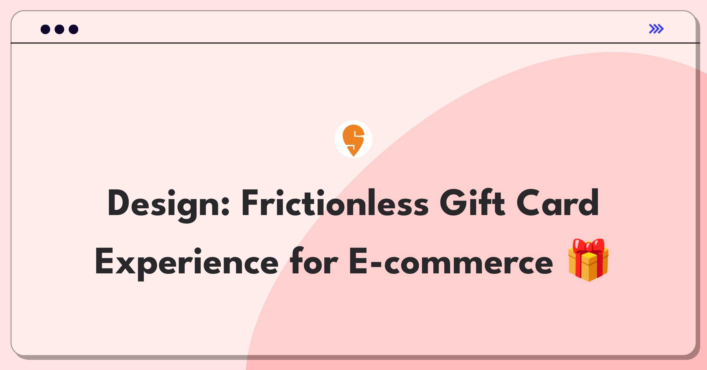 Product Management Design Question: E-commerce platform gift card feature development challenge