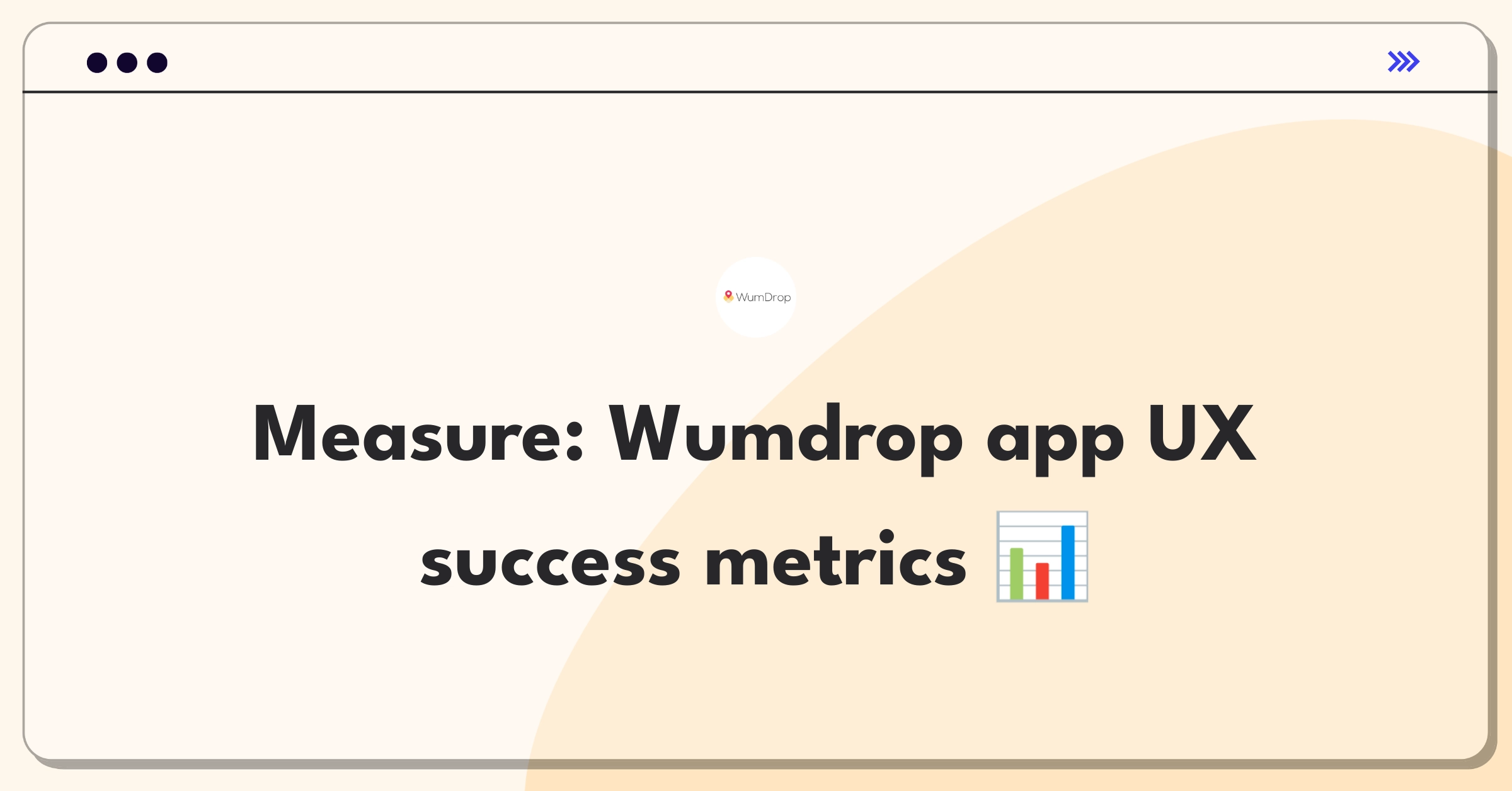 Product Management Analytics Question: Evaluating mobile app user experience metrics for Wumdrop delivery service