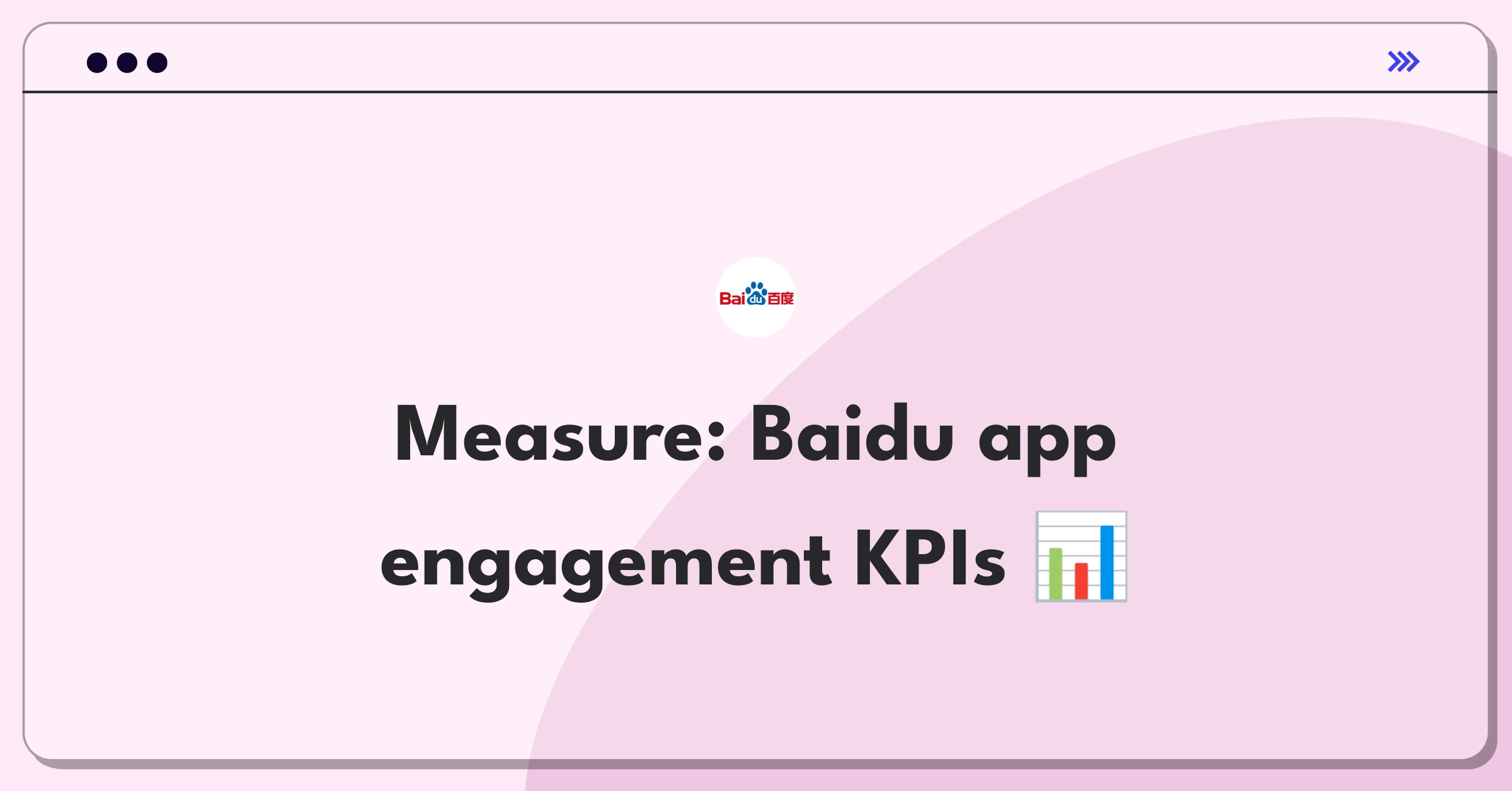 Product Management Analytics Question: Evaluating user engagement metrics for Baidu's mobile app