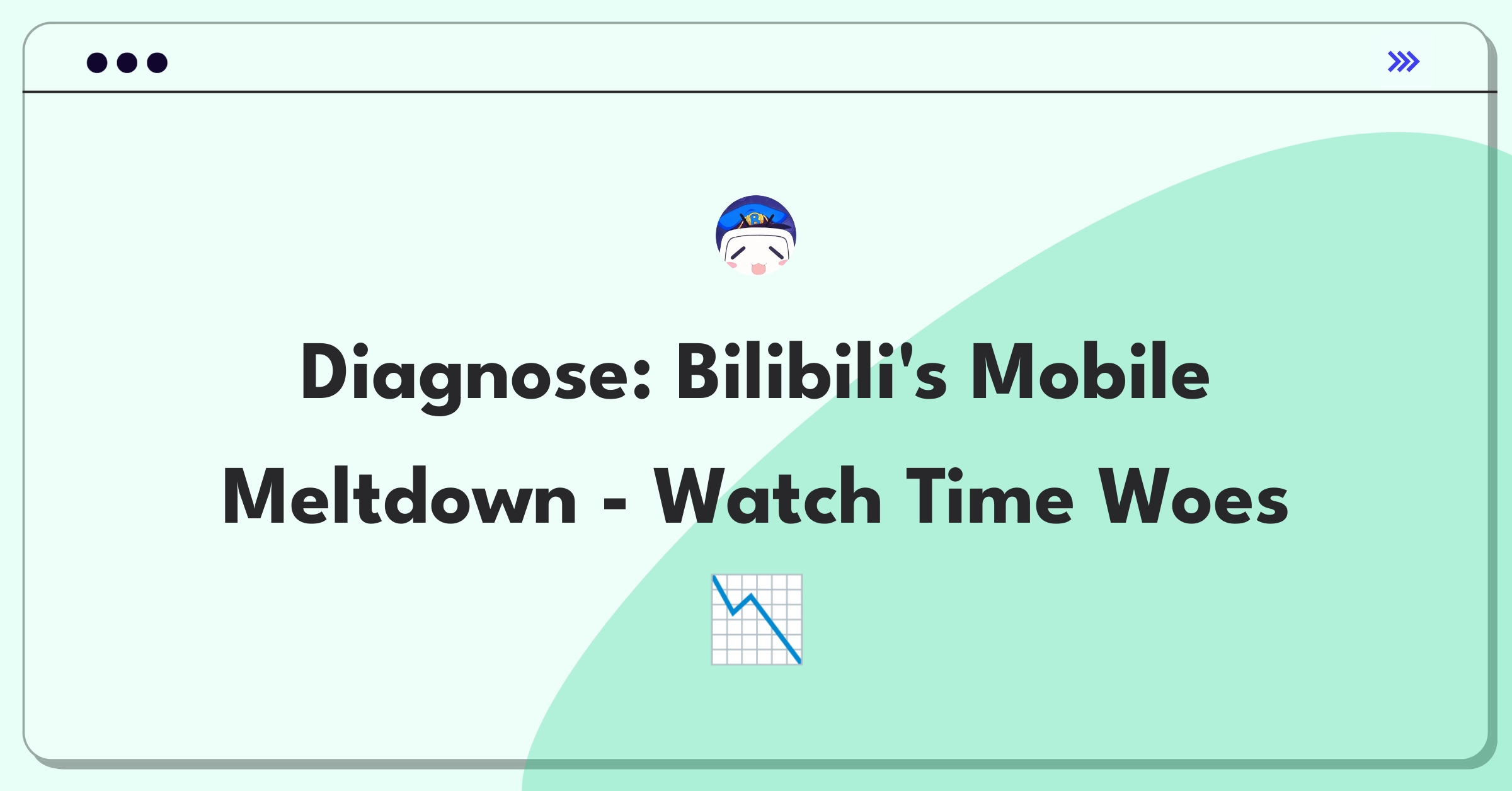 Product Management Root Cause Analysis Question: Investigating Bilibili mobile app's declining watch time