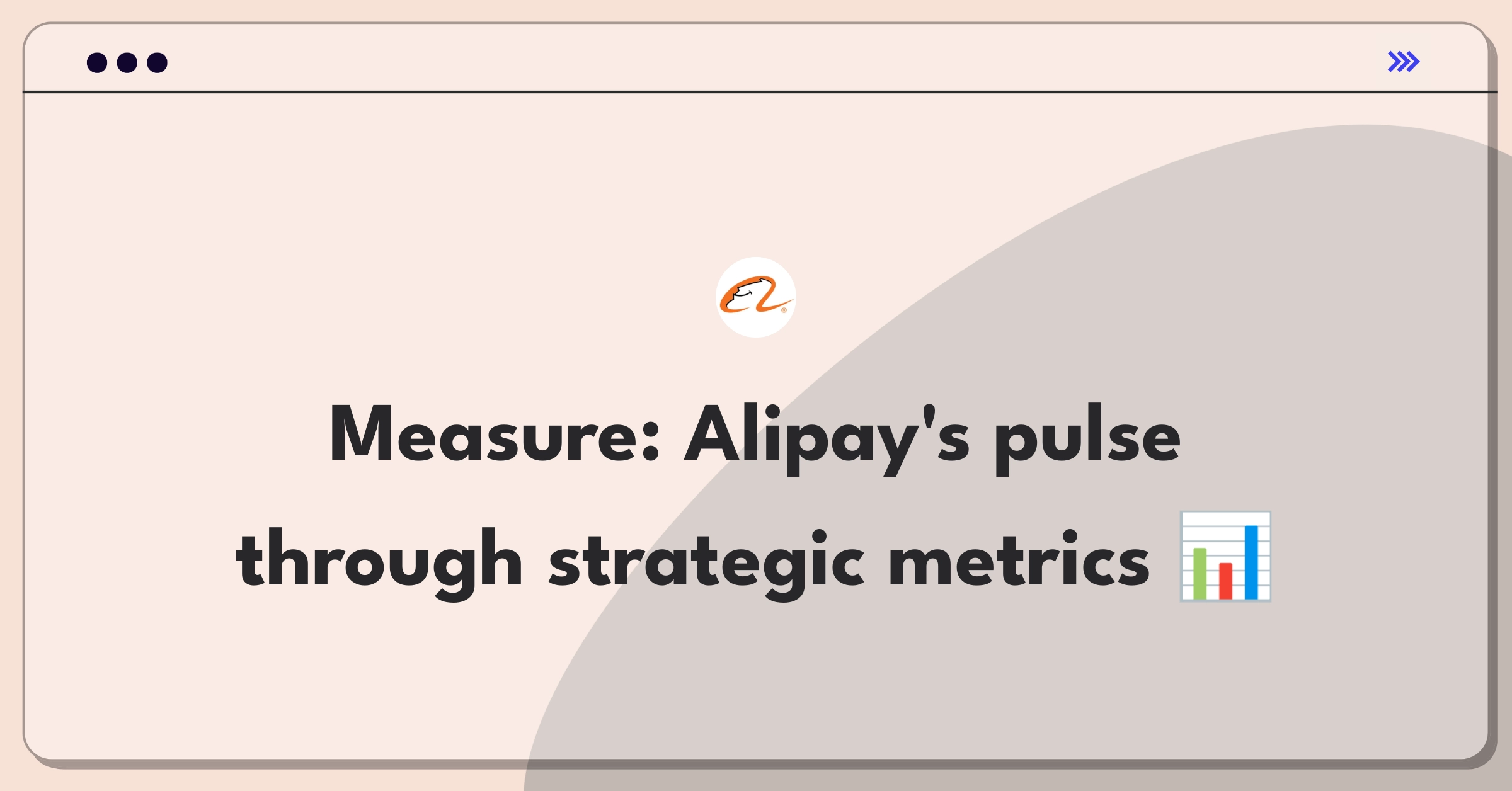 Product Management Success Metrics Question: Evaluating Alibaba's Alipay payment service performance indicators