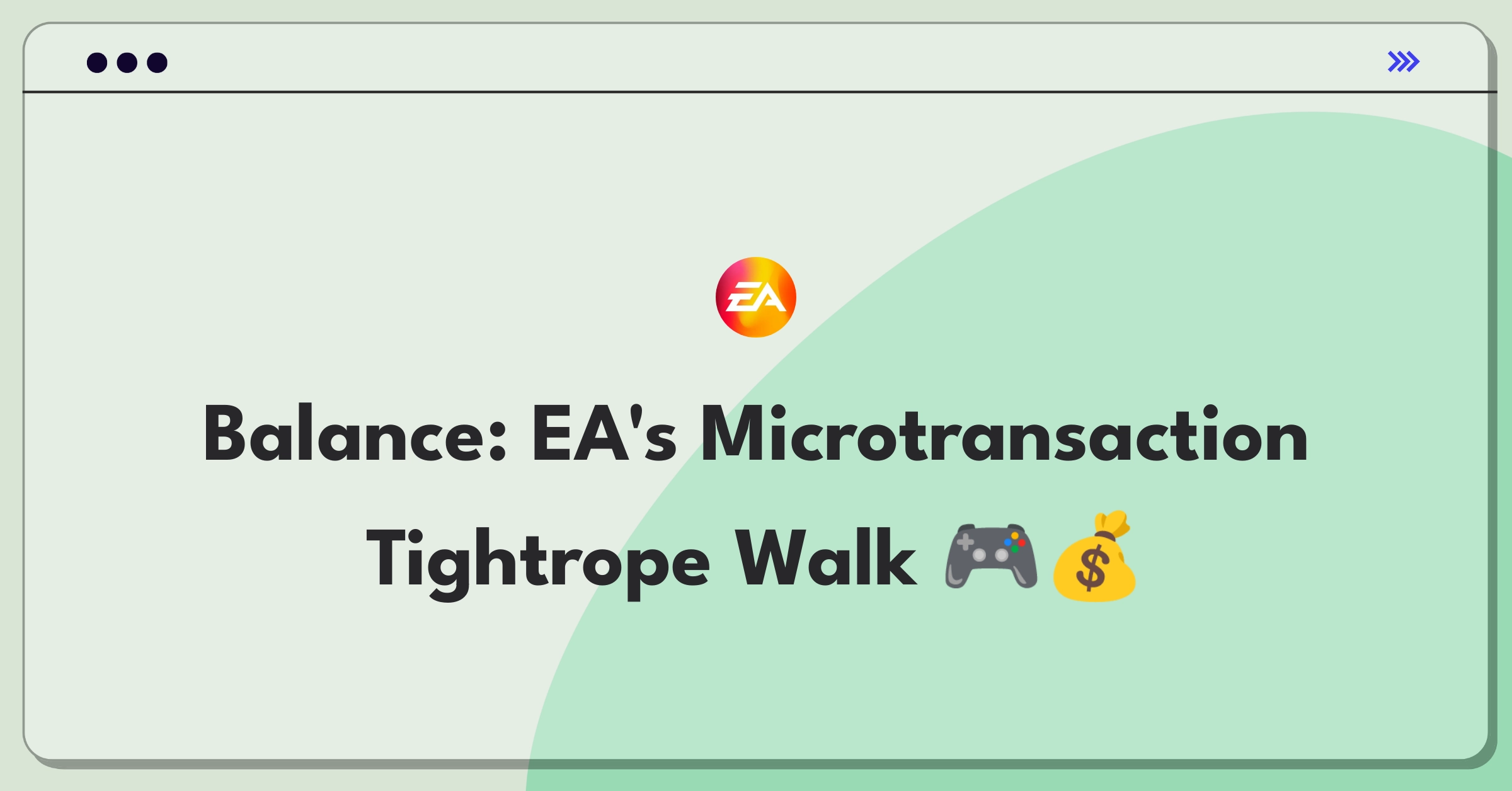 Product Management Trade-off Question: Balancing EA's microtransaction revenue against player satisfaction and game integrity